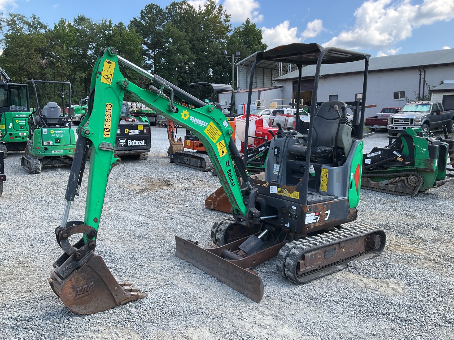 2017 Bobcat E20 Mini Excavator