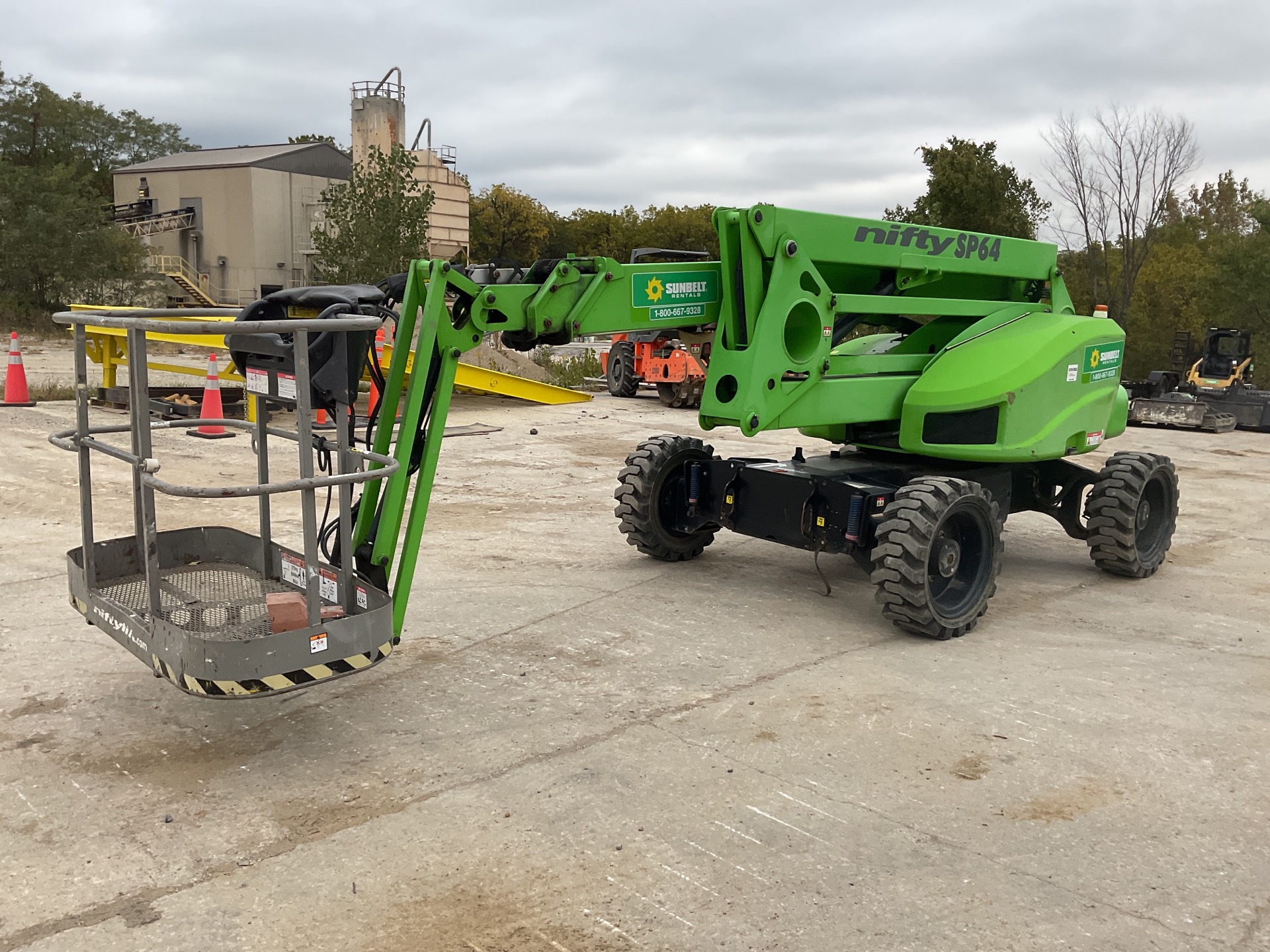 2018 Nifty-Lift SP64D 4WD Diesel Articulating Boom Lift