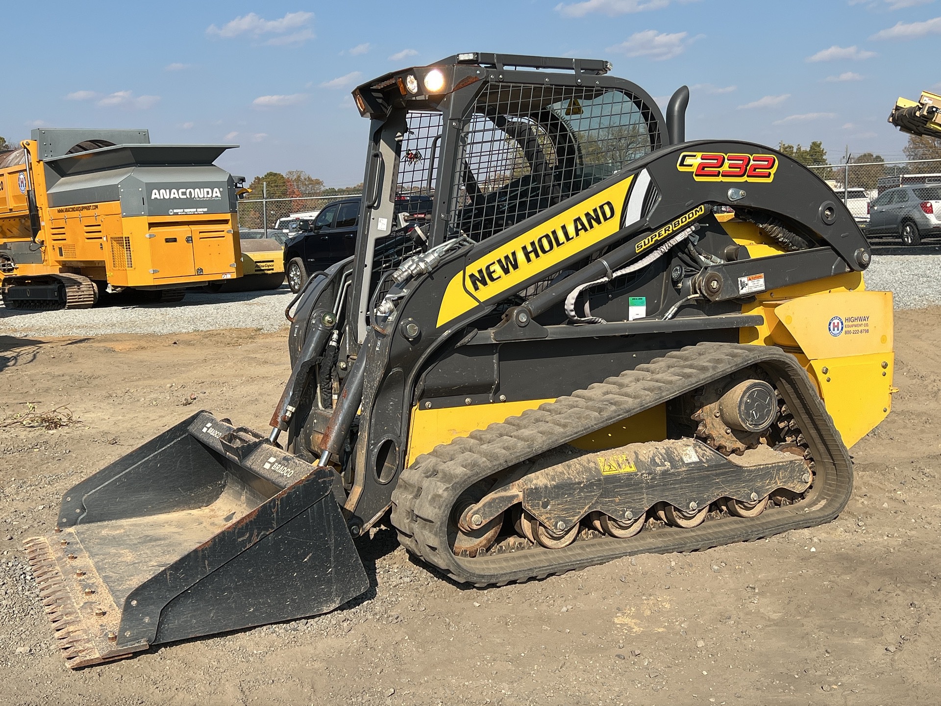 2019 New Holland C232 Compact Track Loader