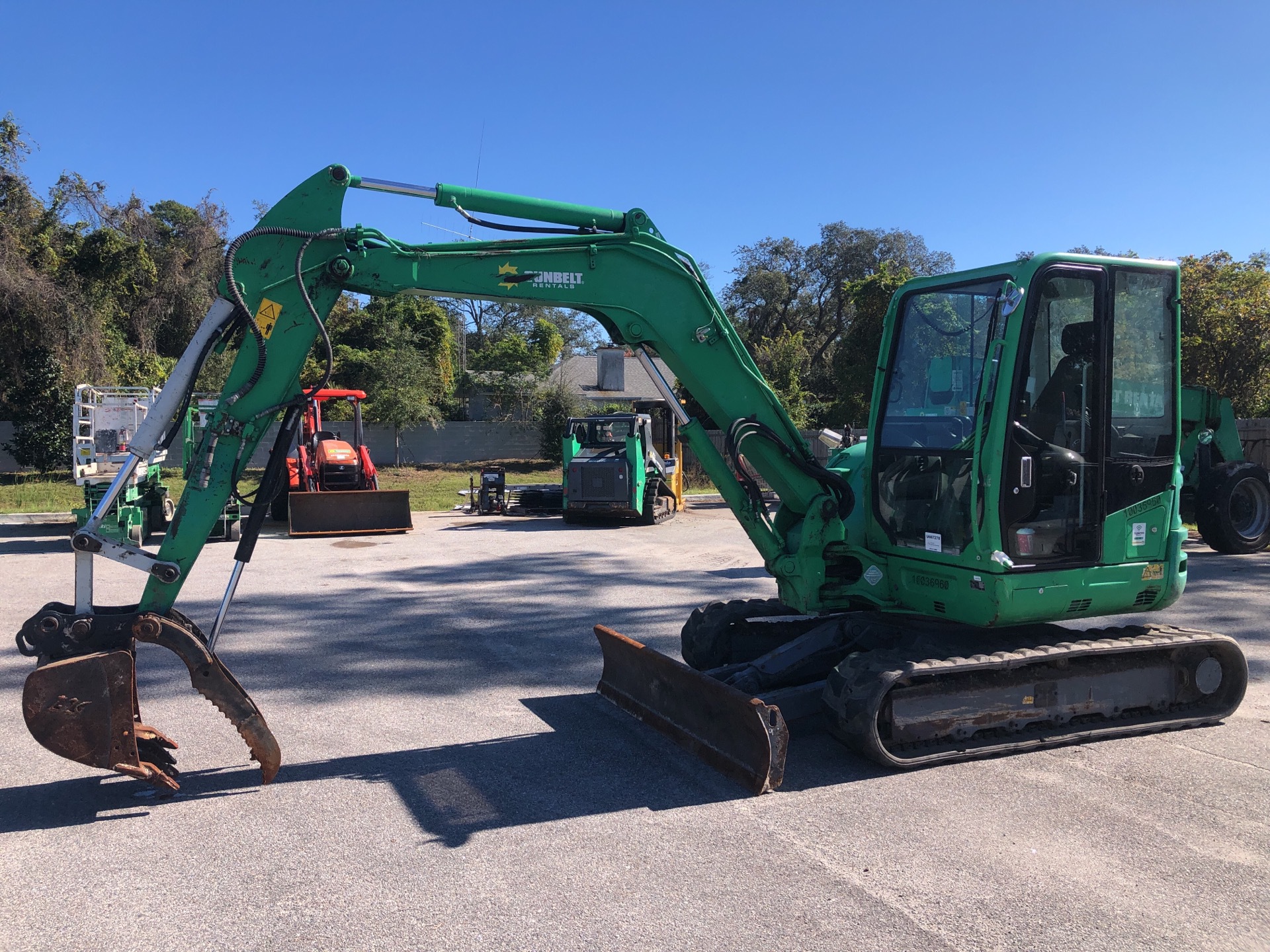 2018 Takeuchi TB260 Mini Excavator