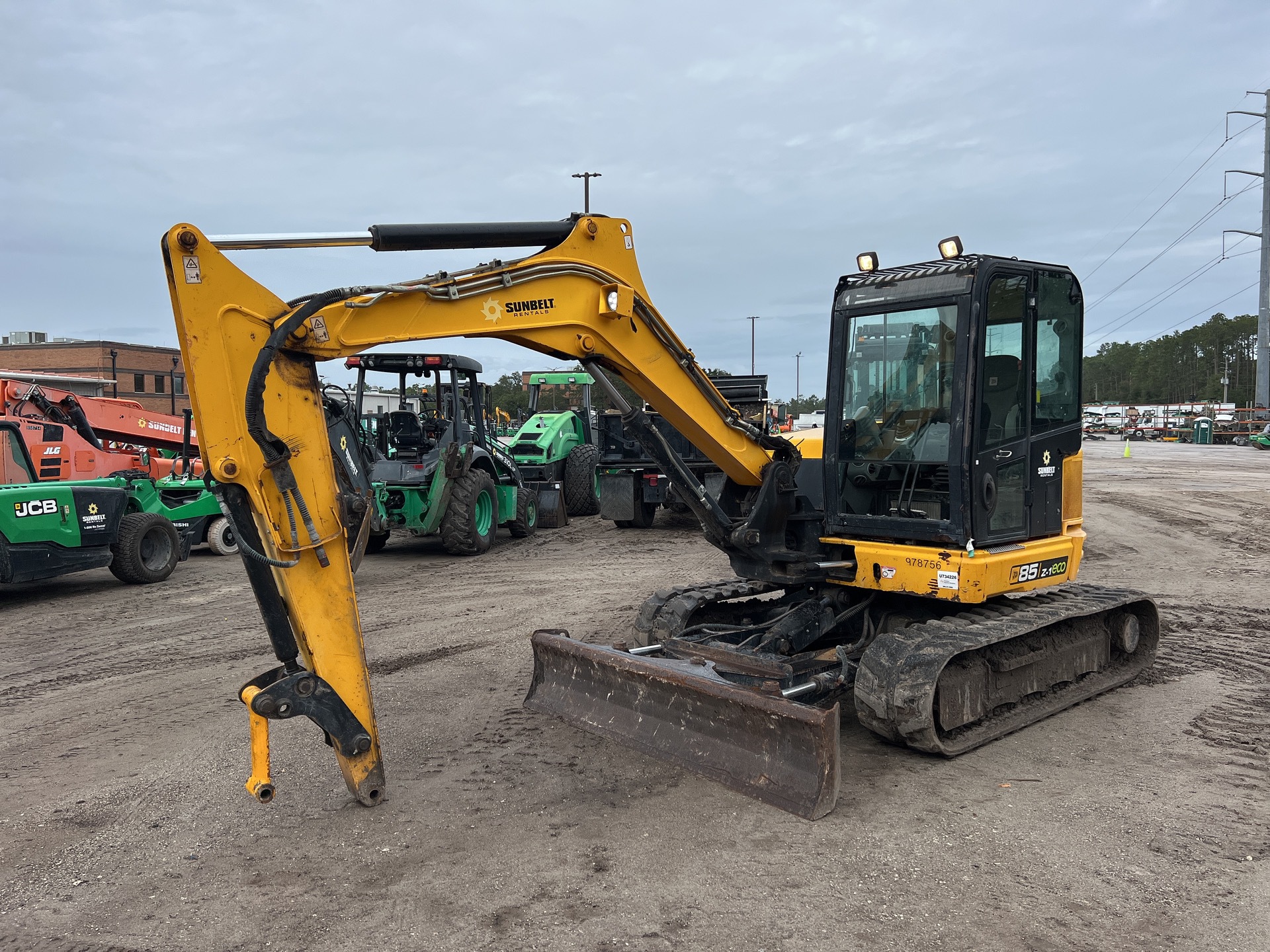 2016 JCB 85Z-1eco Mini Excavator