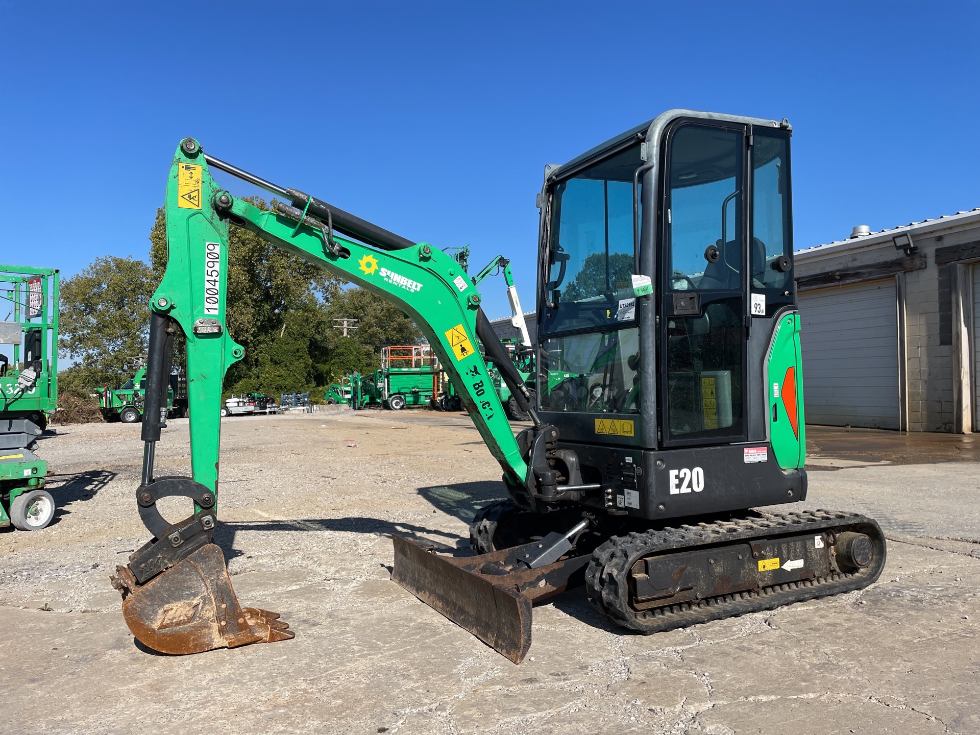 2018 Bobcat E20 Mini Excavator