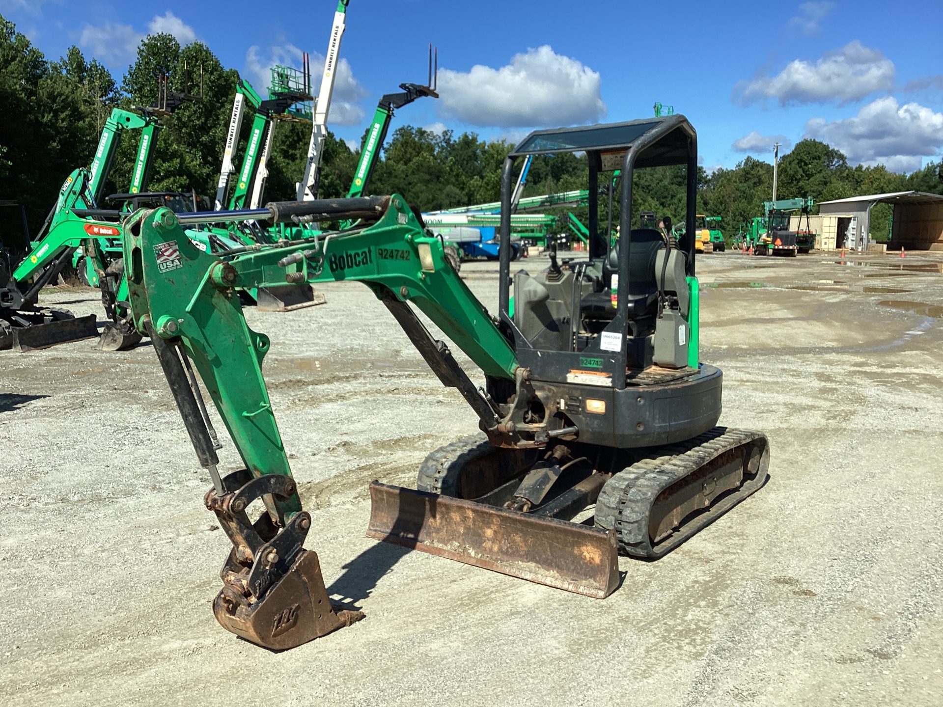 2016 Bobcat E26 Mini Excavator