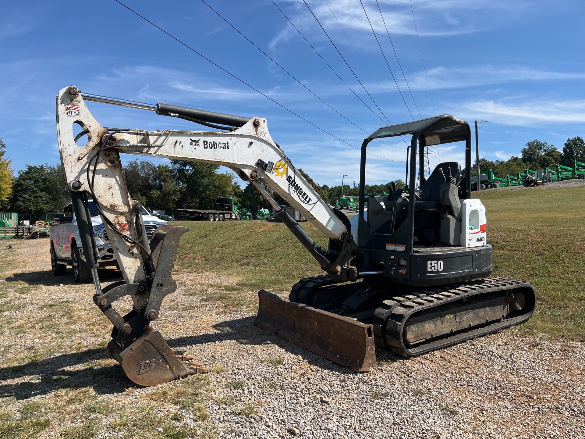 2015 Bobcat E50 Mini Excavator