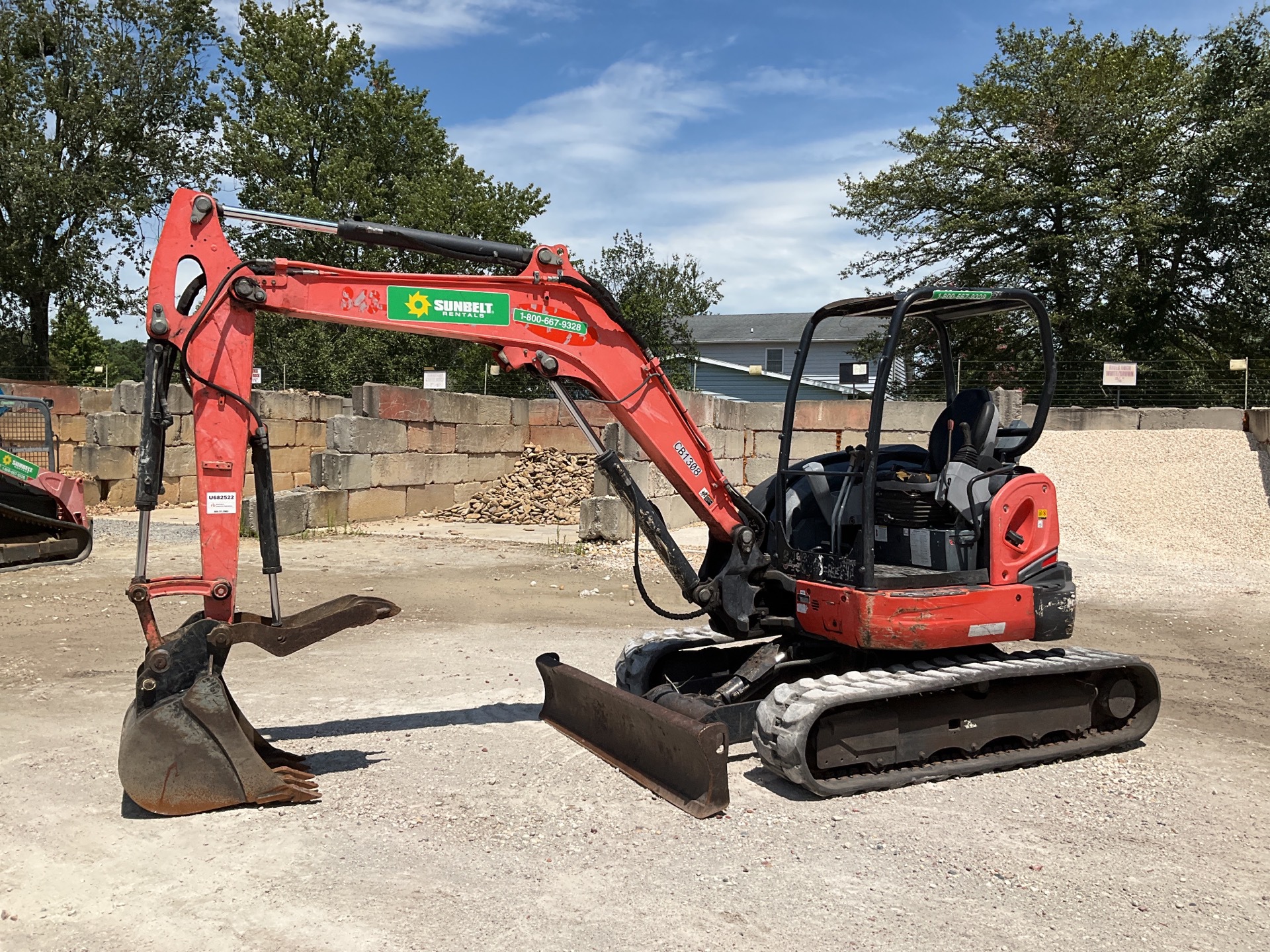 2016 Kubota U55-4 Mini Excavator