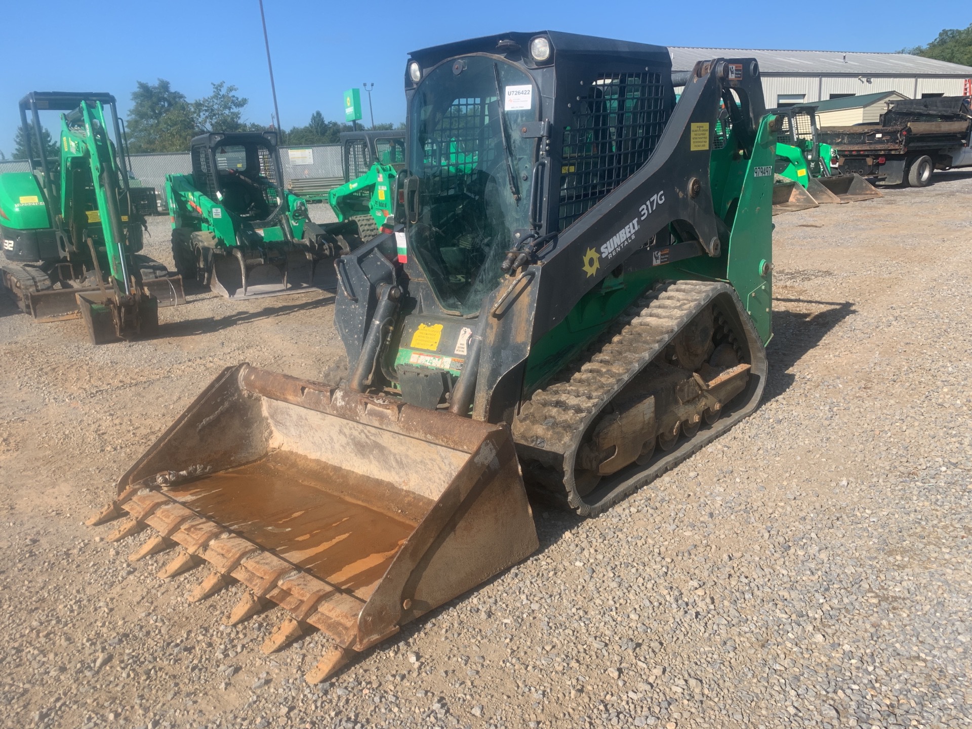 2017 John Deere 317G Compact Track Loader