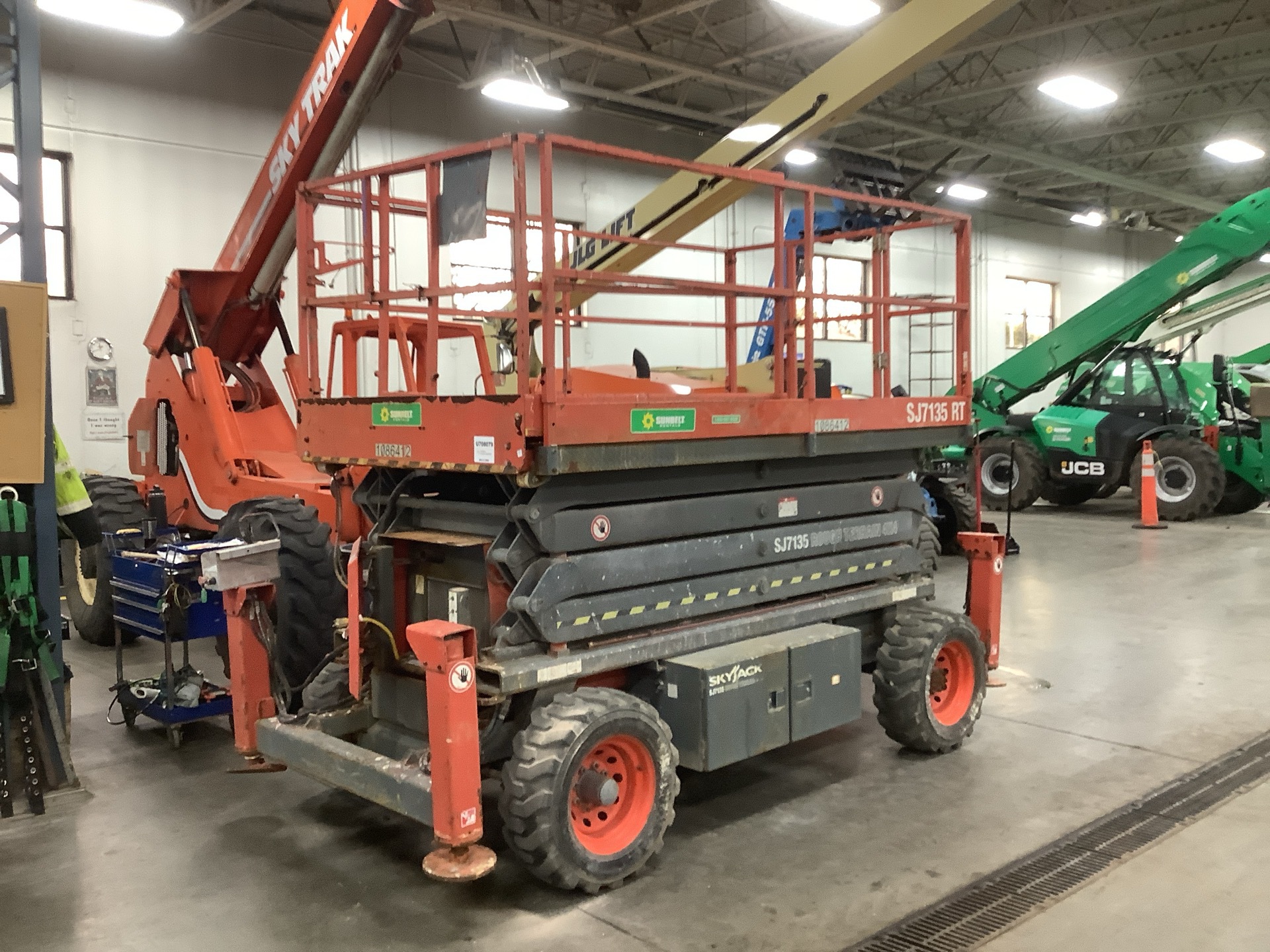 2013 Skyjack SJ7135RT 4x4 Scissor Lift