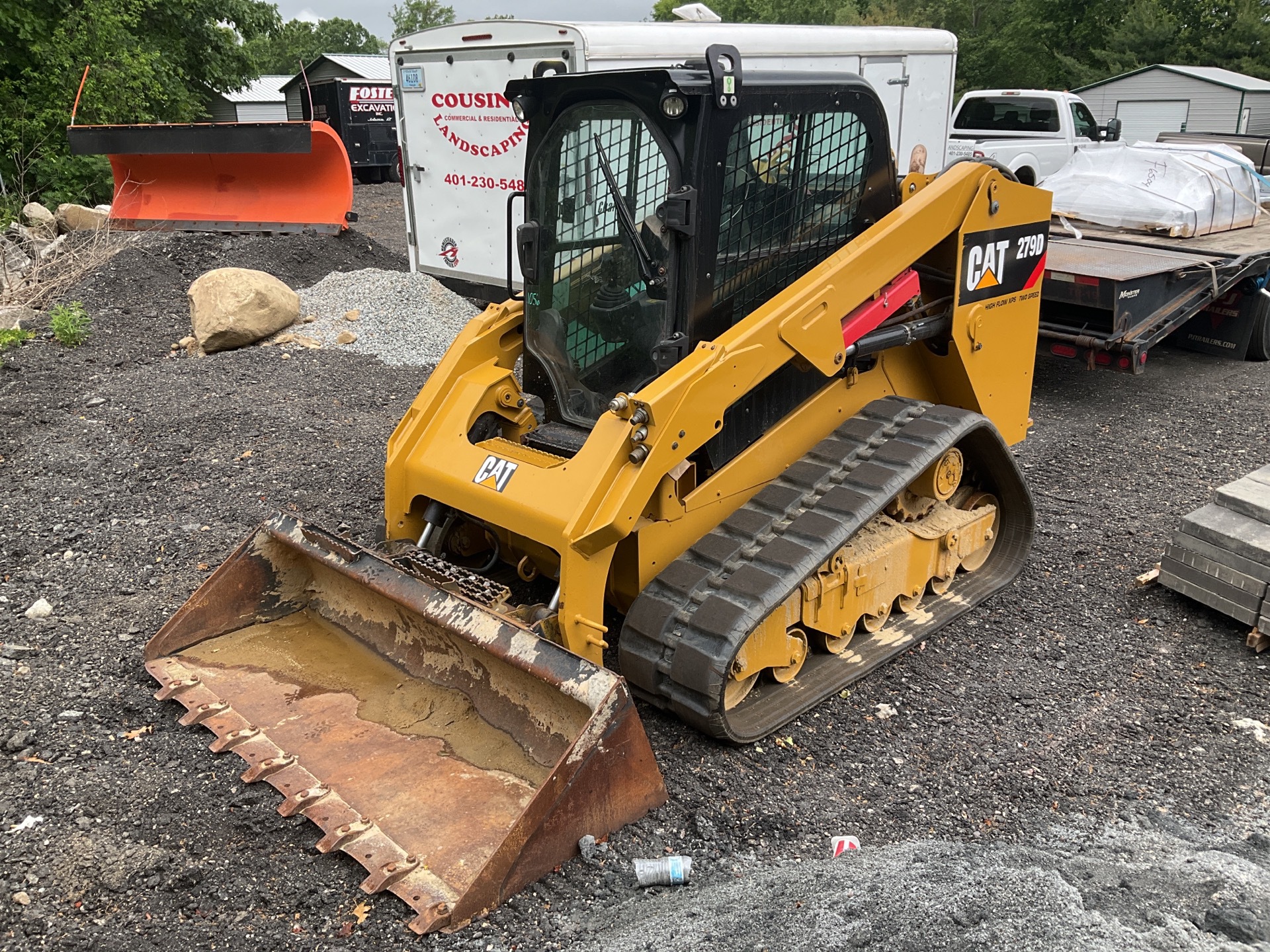 2017 Cat 279D High Flow XPS Compact Track Loader