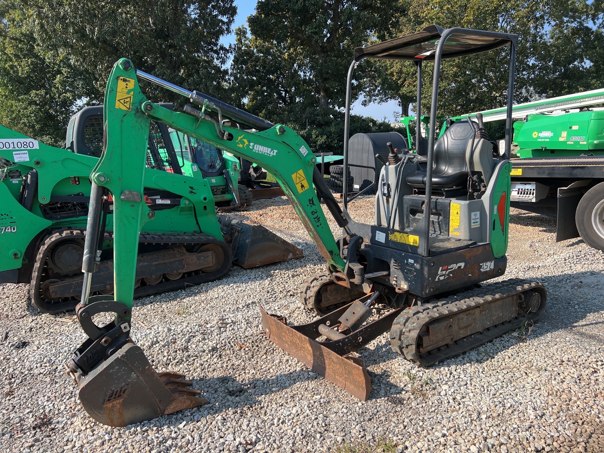 2017 Bobcat E20 Mini Excavator