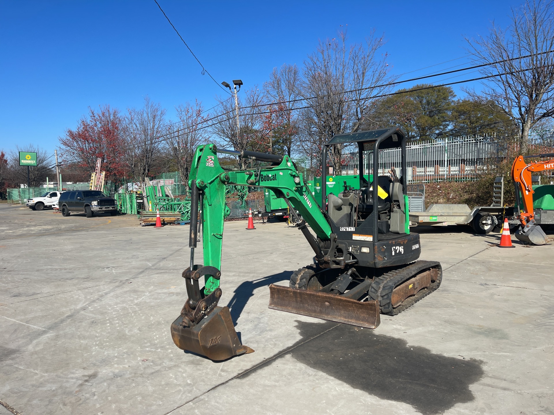 2017 Bobcat E26 Mini Excavator