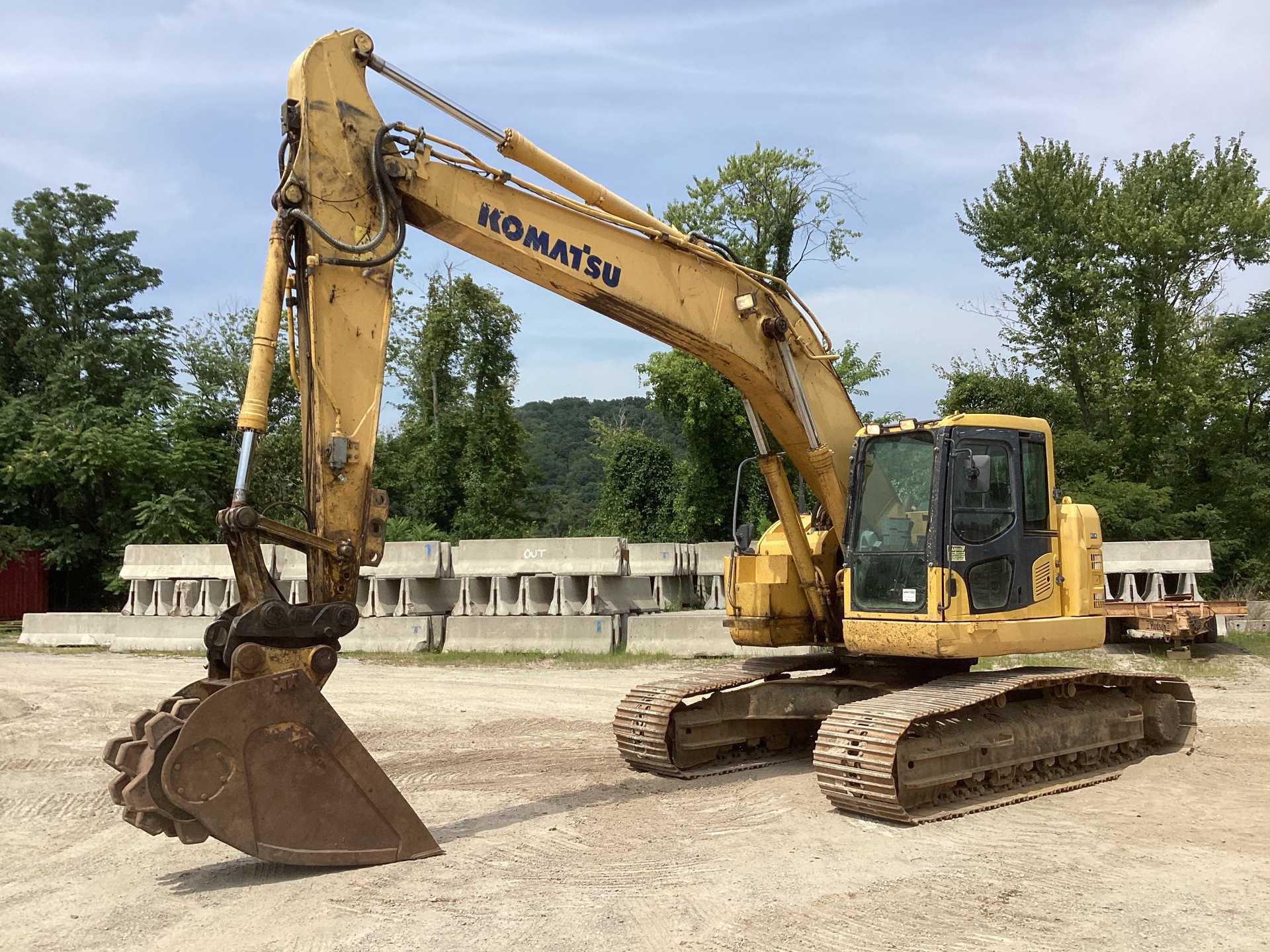 2012 Komatsu PC228USLC-8 Tracked Excavator