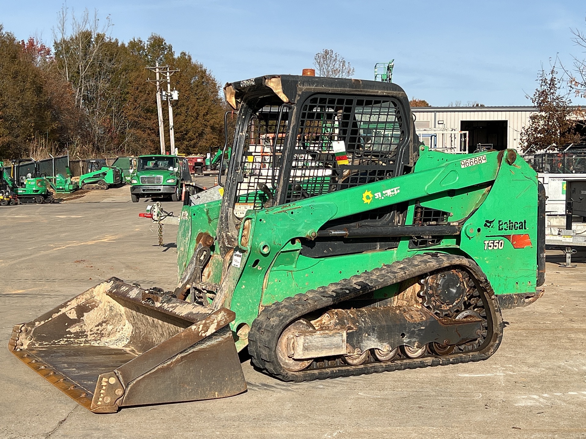 2017 Bobcat T550 Compact Track Loader