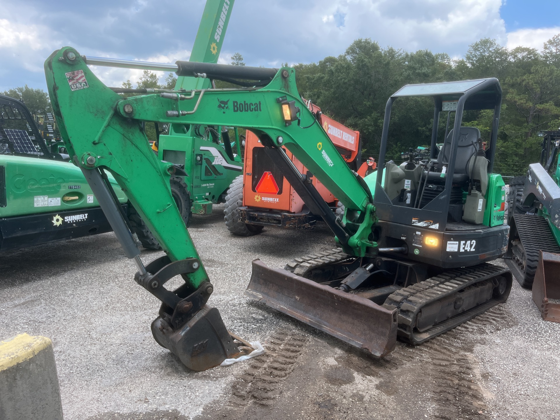 2016 Bobcat E42 Mini Excavator