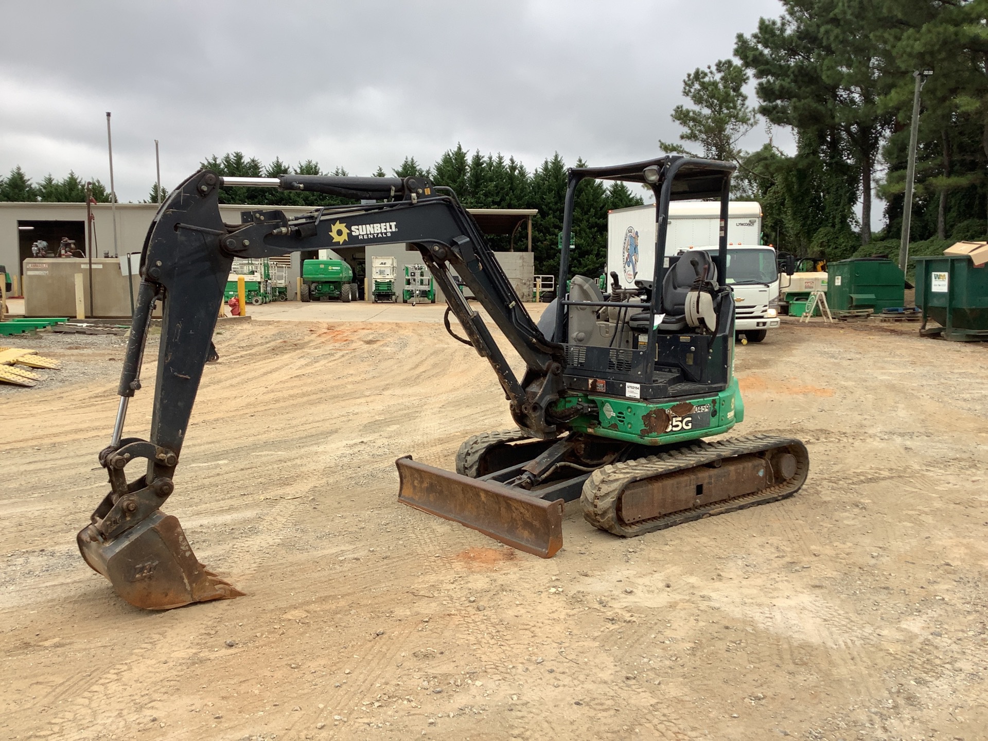 2016 John Deere 35G Mini Excavator