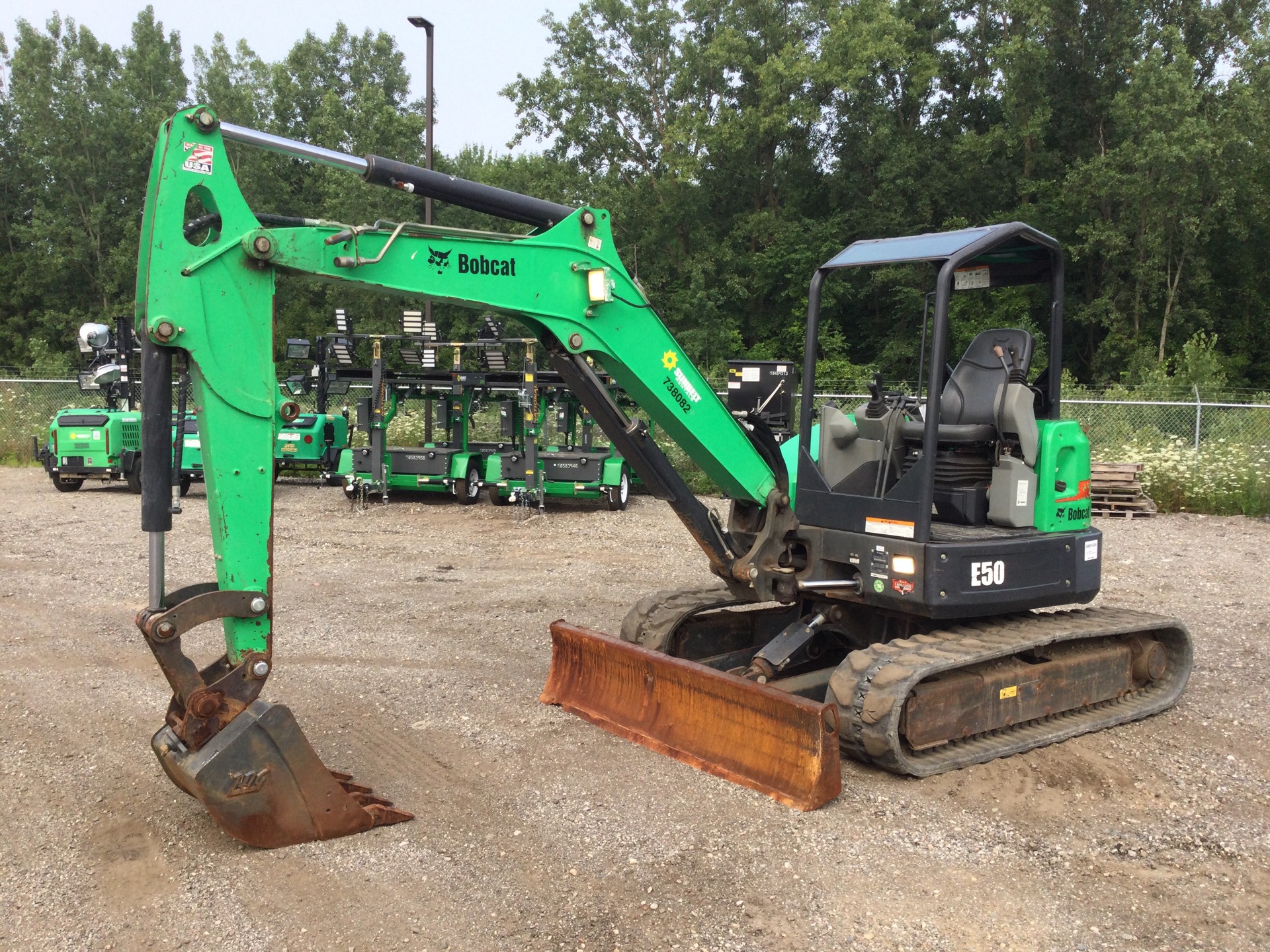 2015 Bobcat E50 Mini Excavator