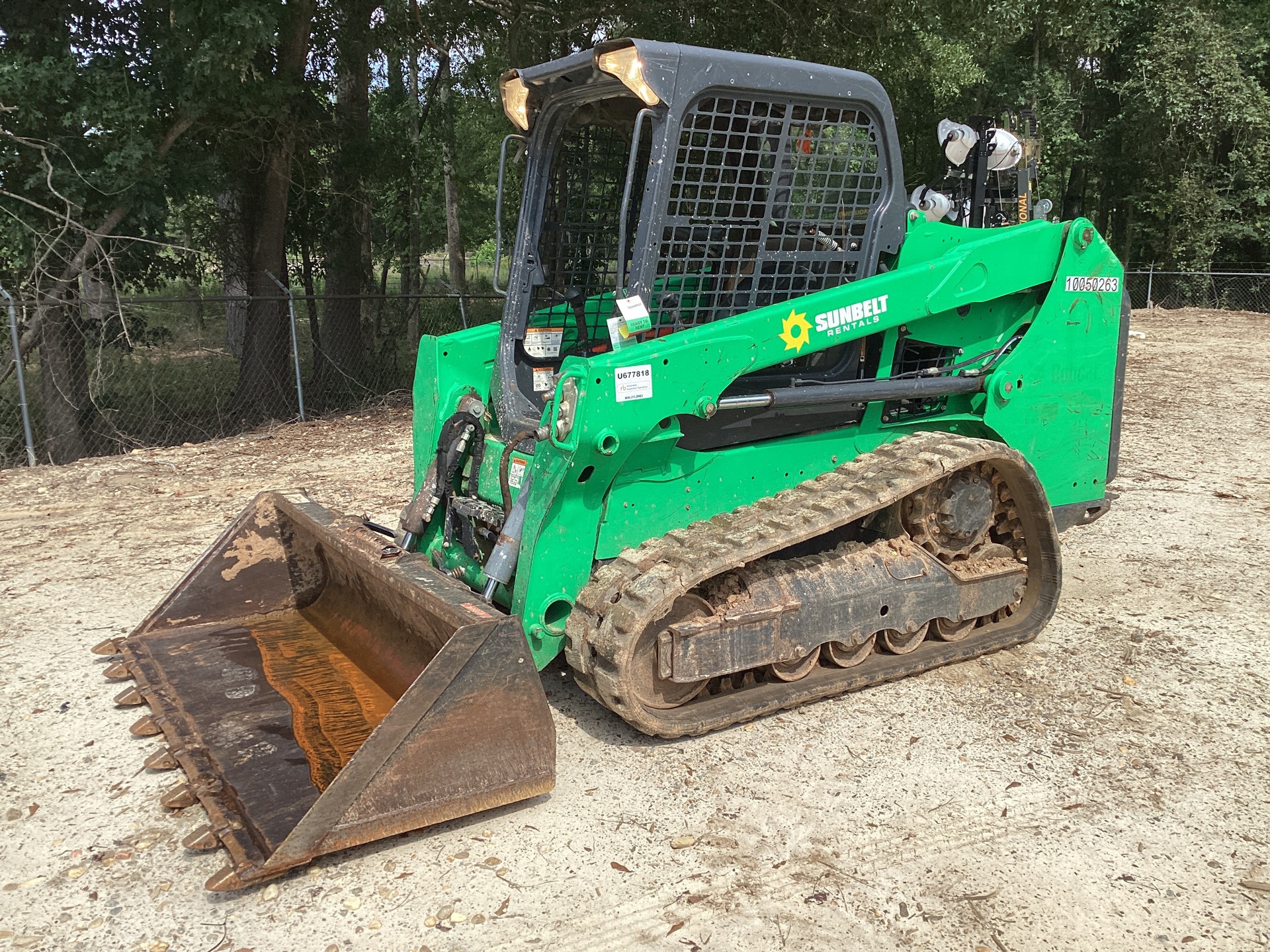 2018 Bobcat T550 Compact Track Loader