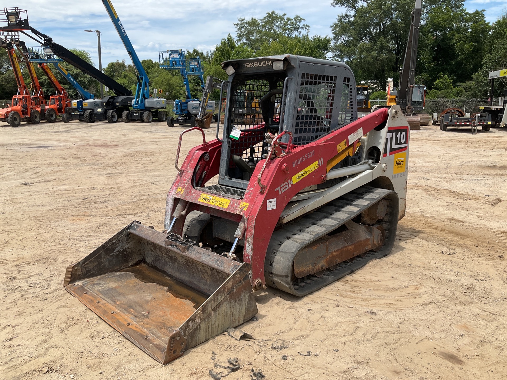 2015 Takeuchi TL10 Compact Track Loader