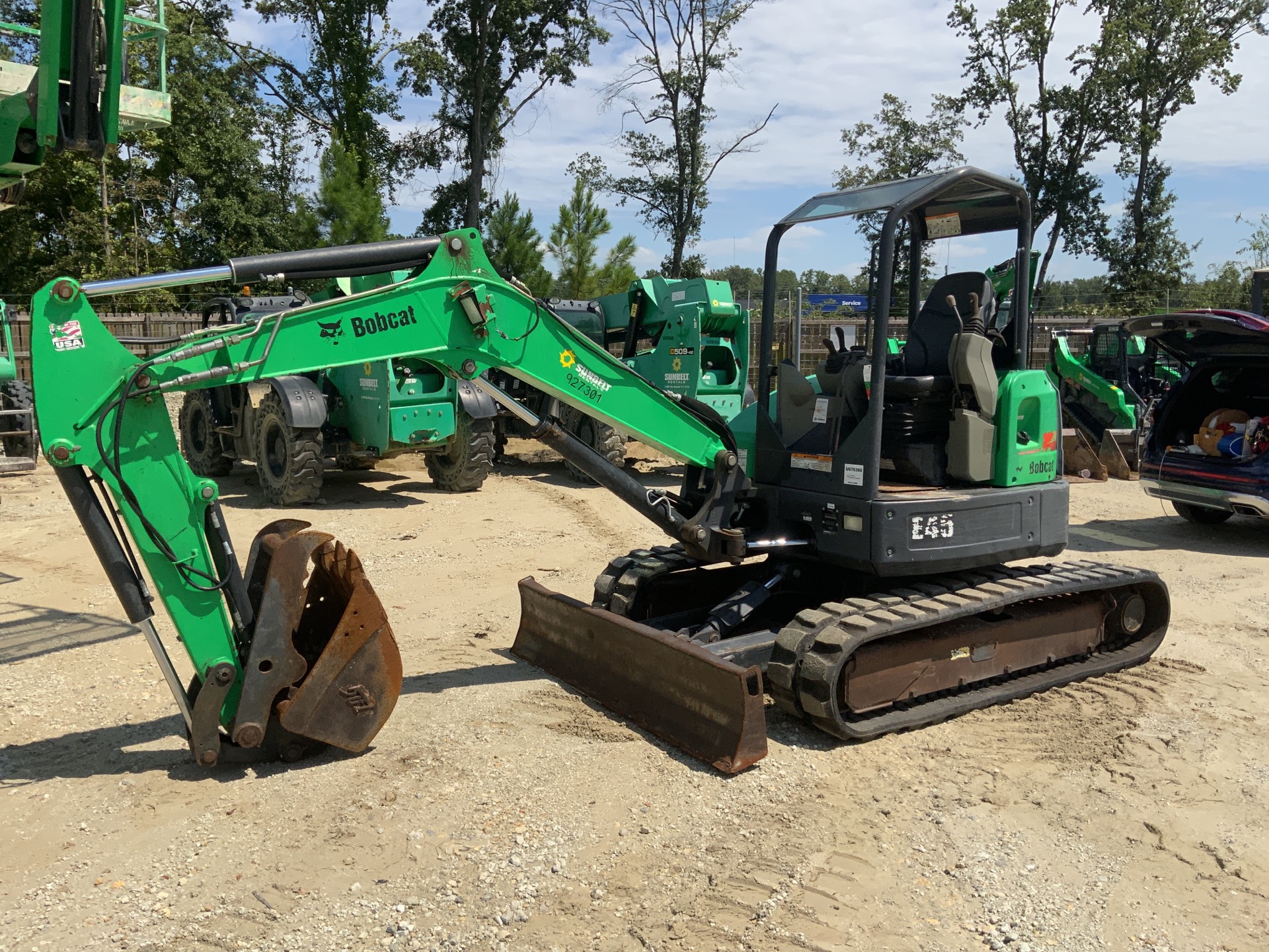 2016 Bobcat E45 Mini Excavator