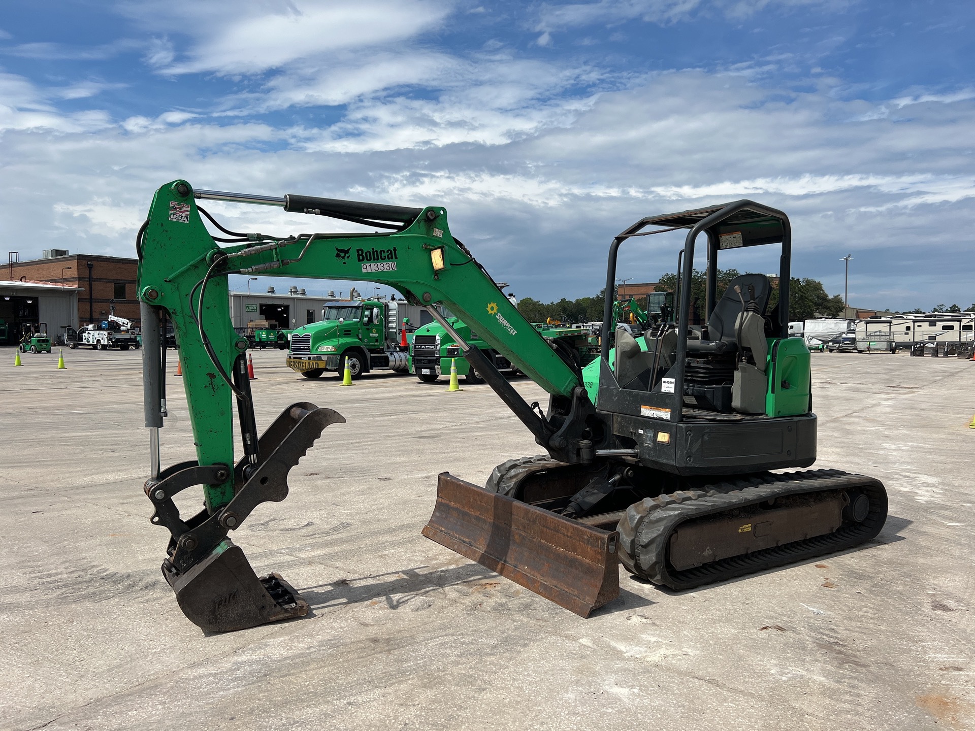 2016 Bobcat E45 Mini Excavator