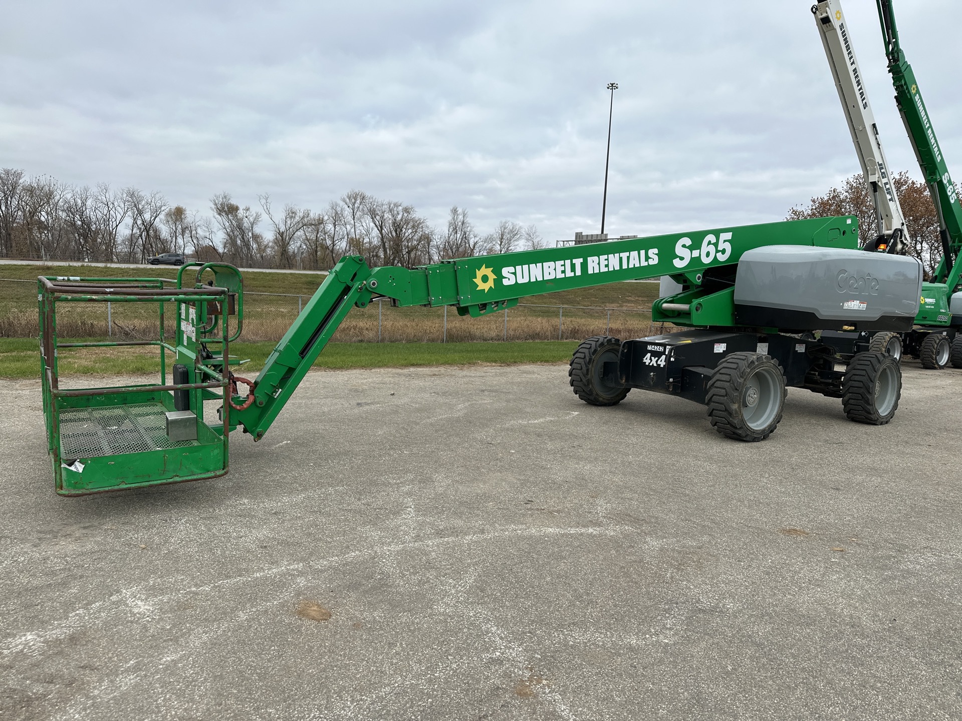 2015 Genie S-65 4WD Diesel Telescopic Boom Lift