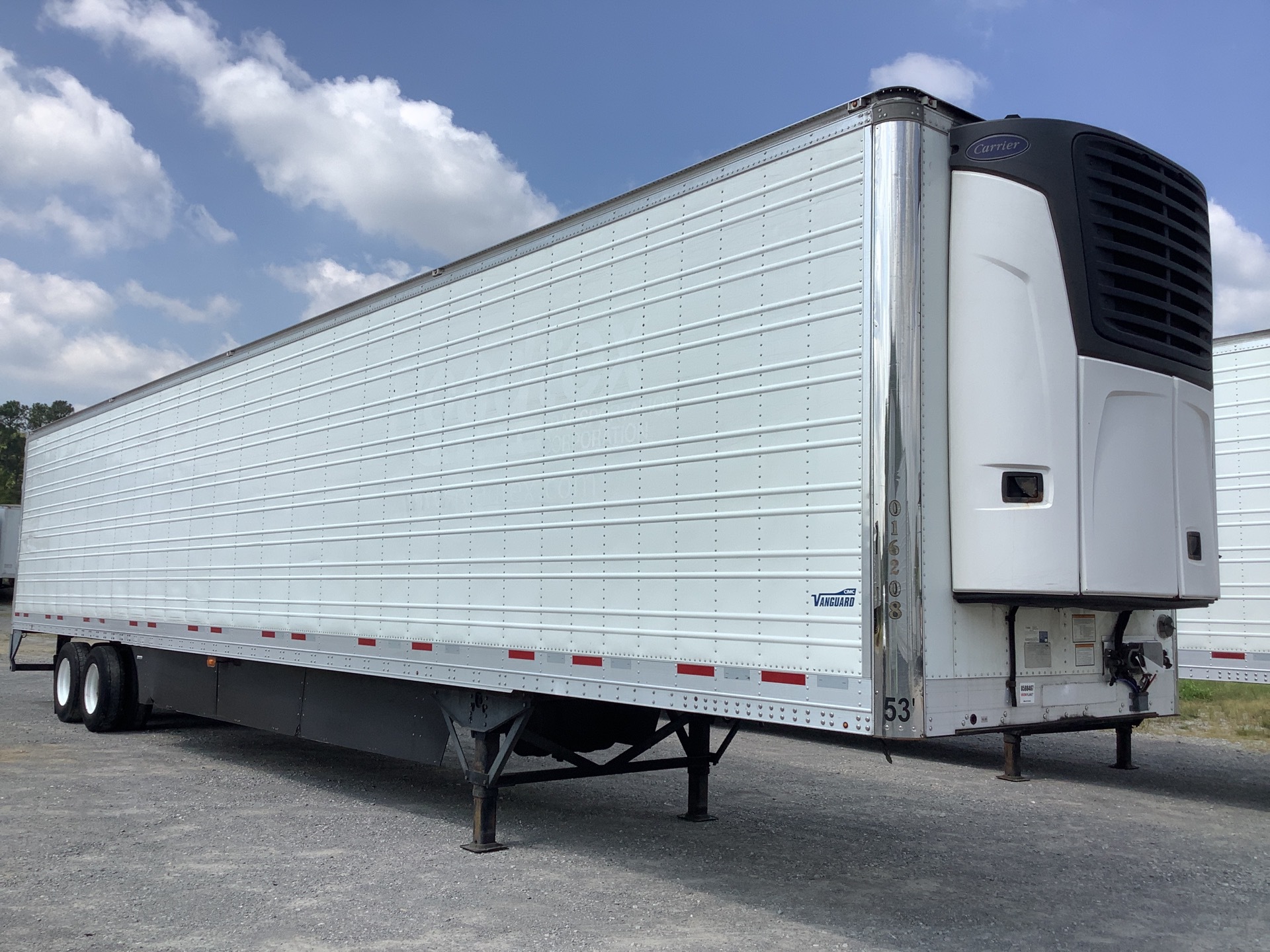 2019 CIMC 1RBR5305 53 ft x 102 in T/A Refrigerated Trailer