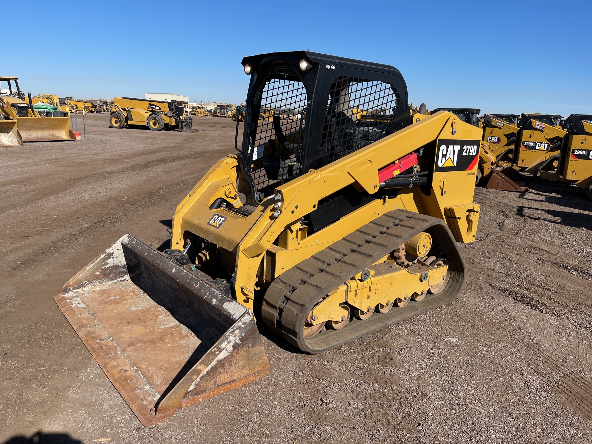 2018 Cat 279D Two-Speed Compact Track Loader