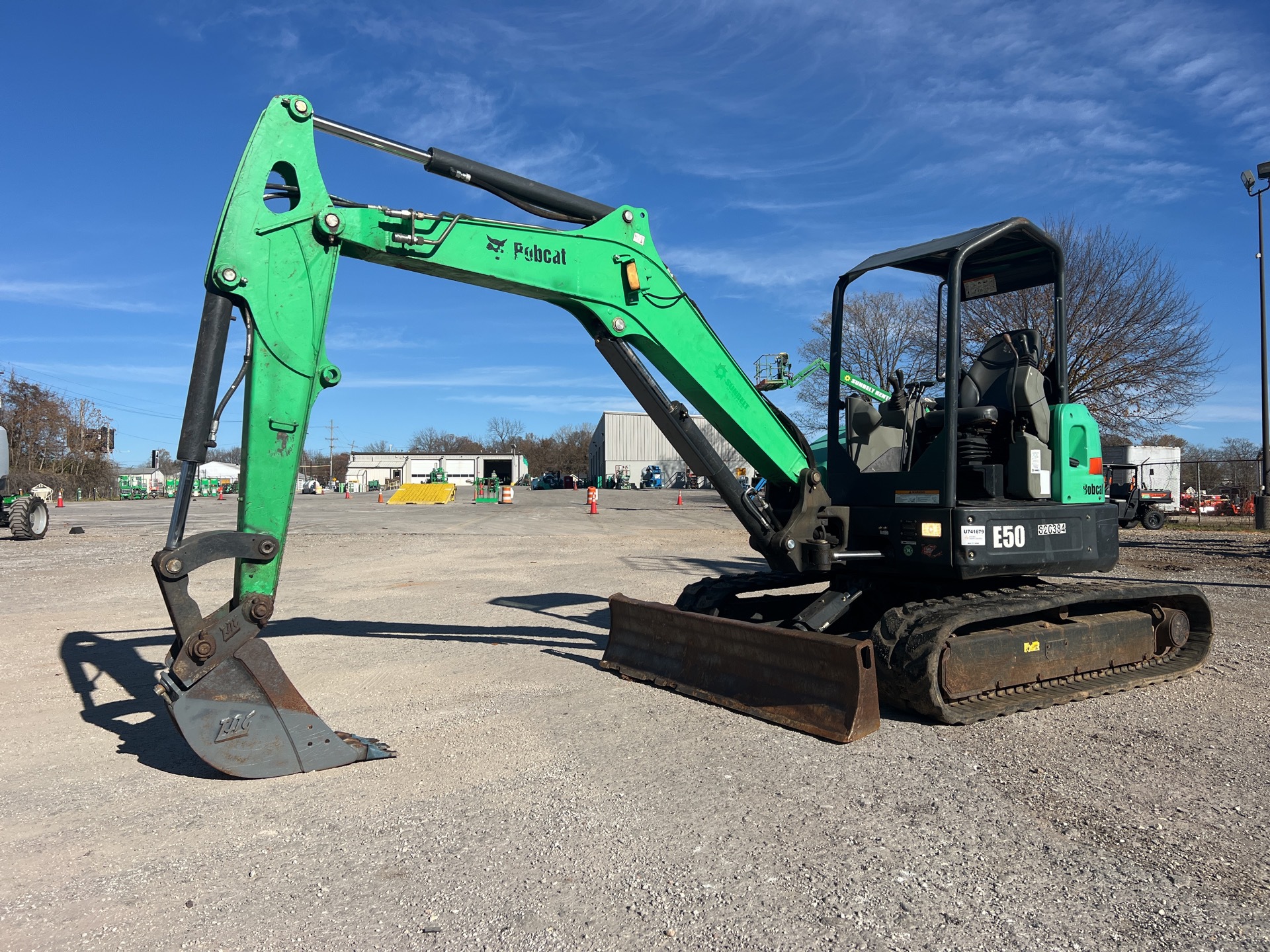 2014 Bobcat E50 Mini Excavator