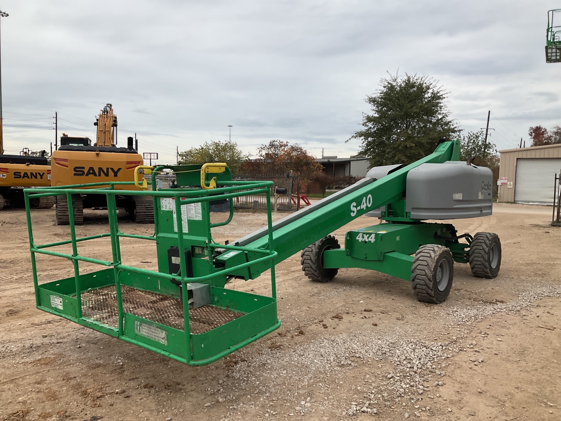 2015 Genie S-40 4WD Diesel Telescopic Boom Lift