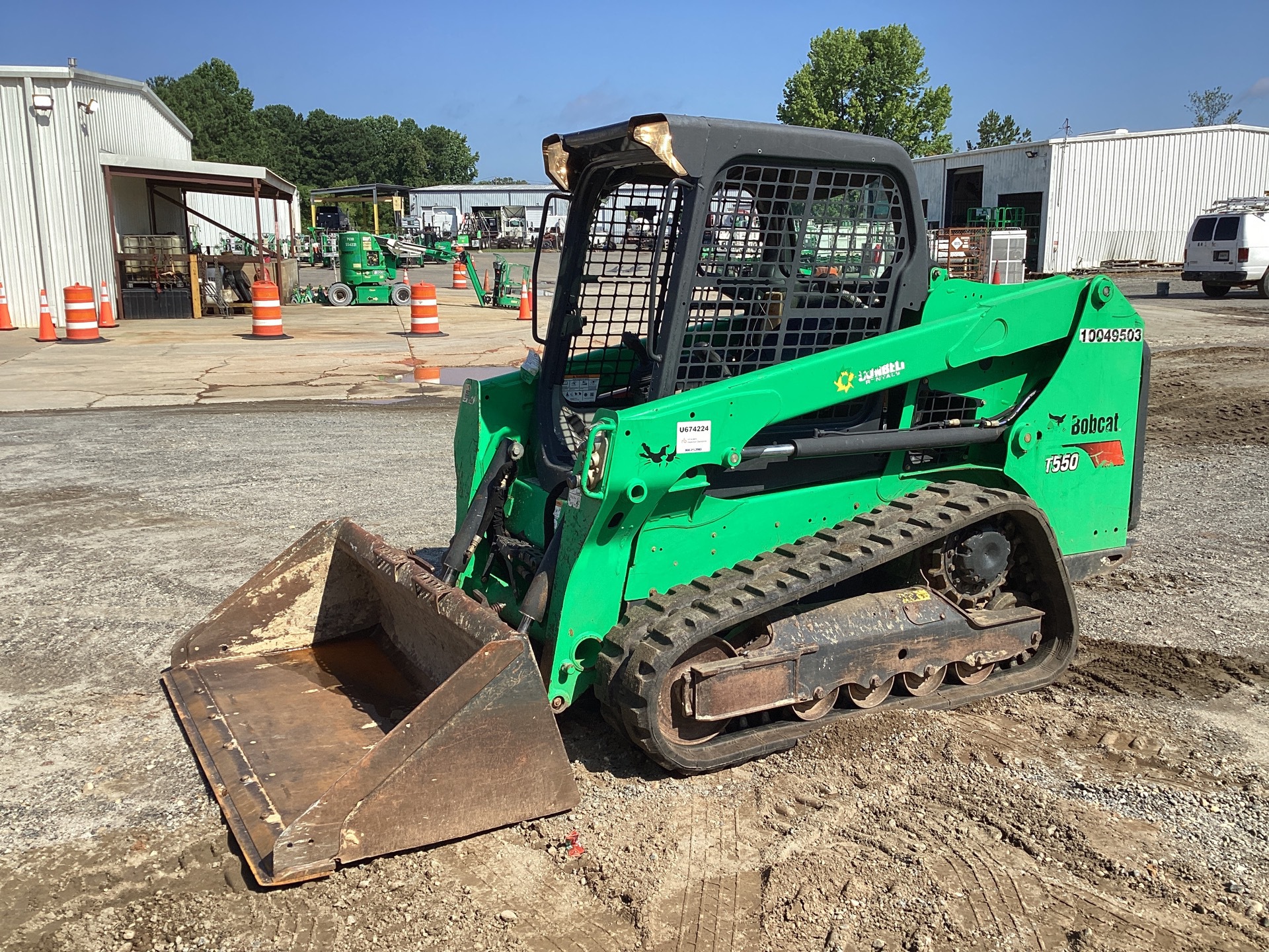 2018 Bobcat T550 Compact Track Loader