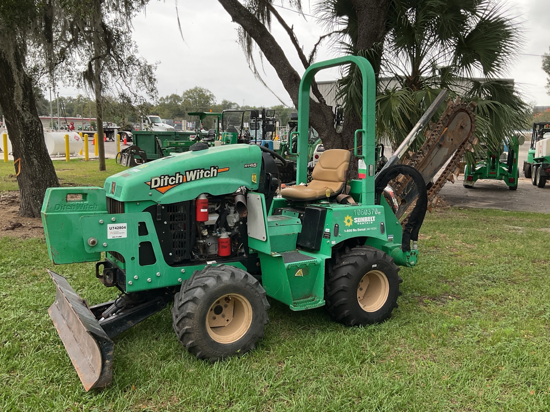 2017 Ditch Witch RT45 4x4 Trencher