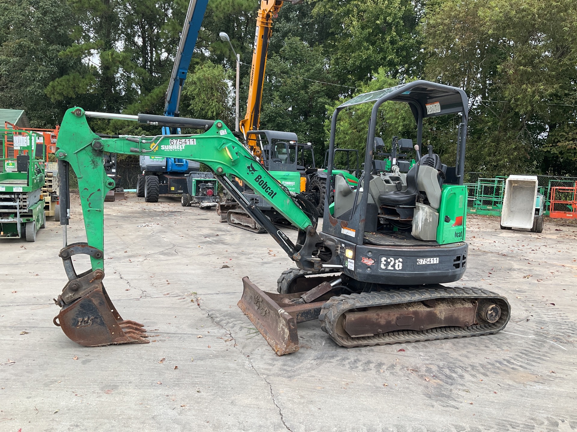 2014 Bobcat E26 Mini Excavator