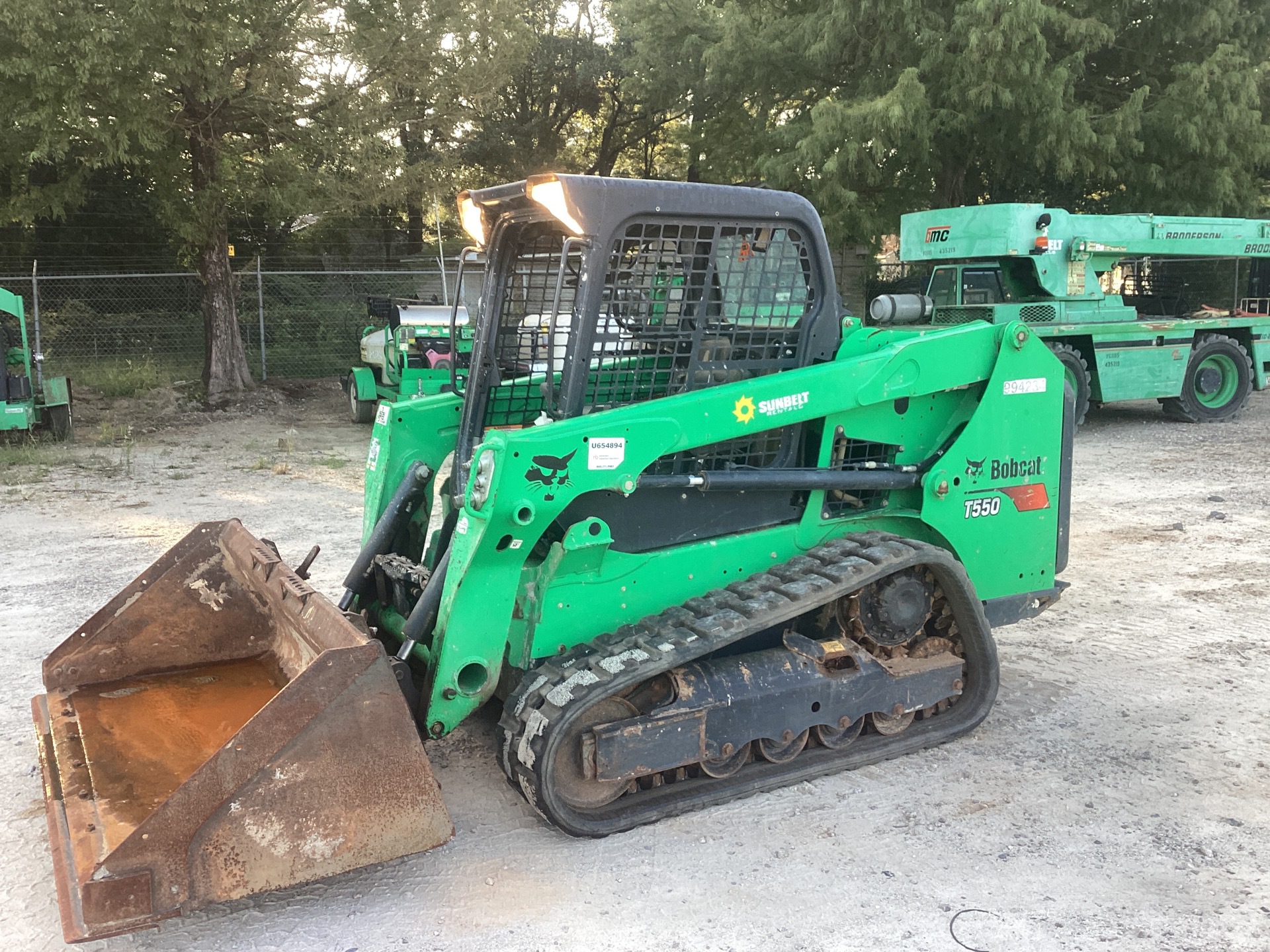 2017 Bobcat T550 Compact Track Loader