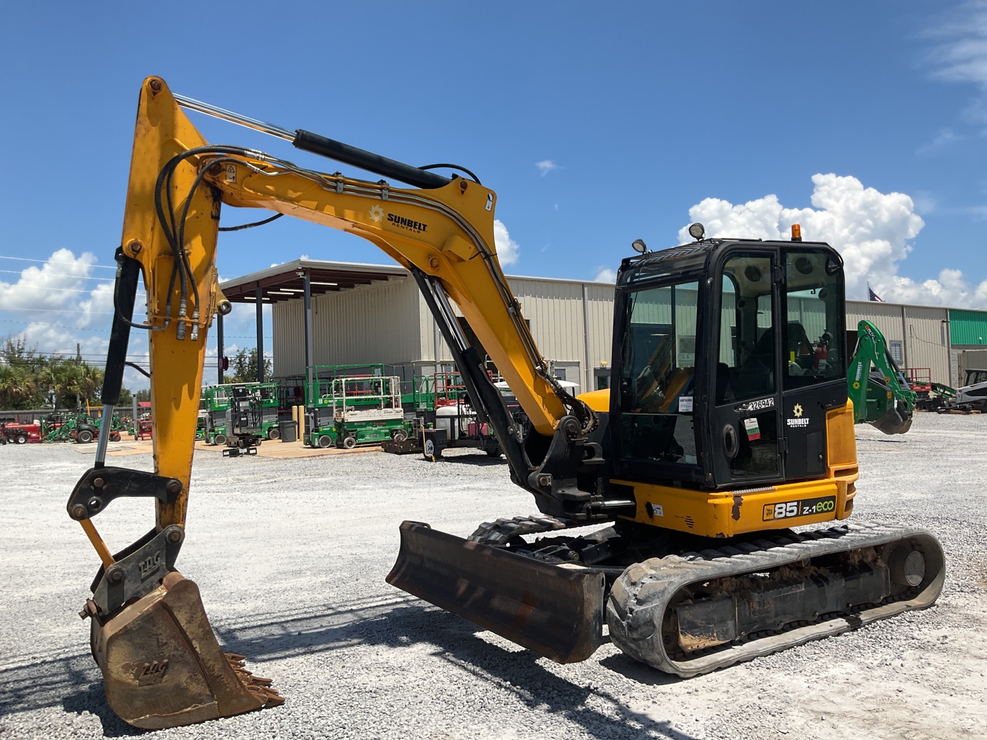 2016 JCB 85Z-1 Eco Mini Excavator