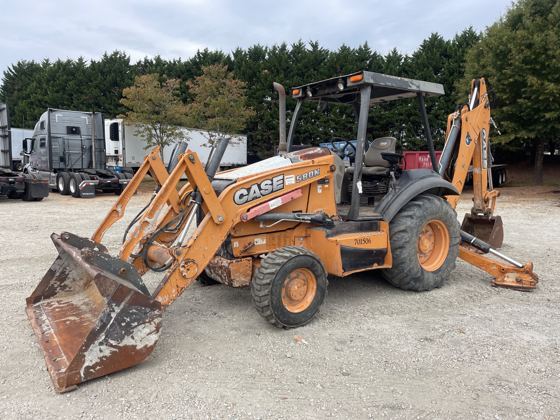 2014 Case 580N 4x4 Backhoe Loader