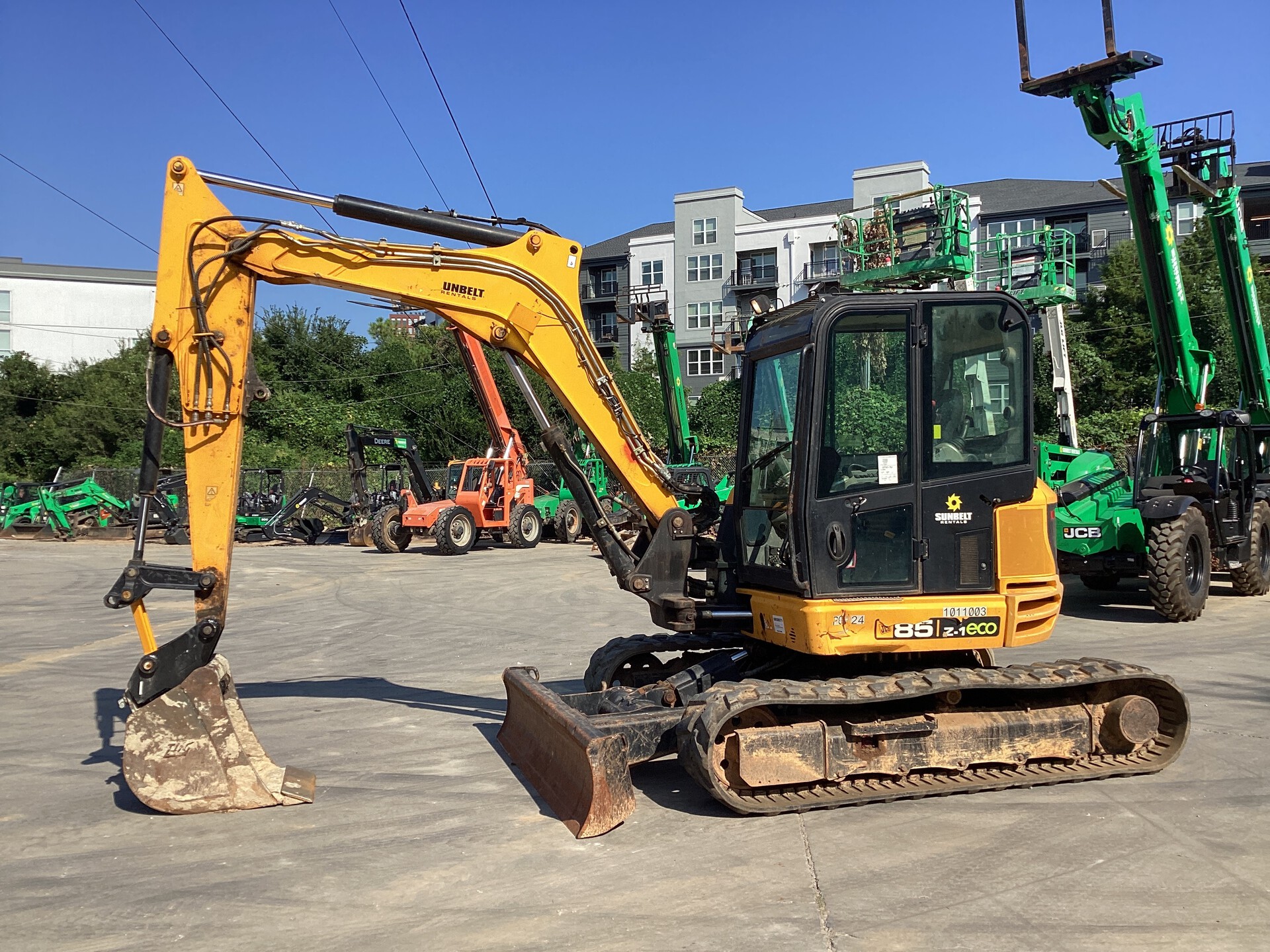 2017 JCB 85Z-1 Eco Mini Excavator