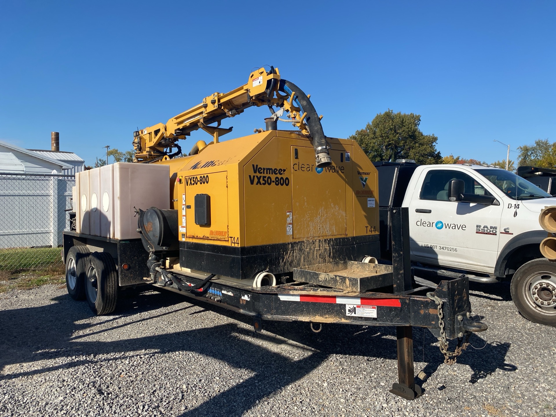 2019 Vermeer VX-50-800 T/A Vacuum Excavation Unit