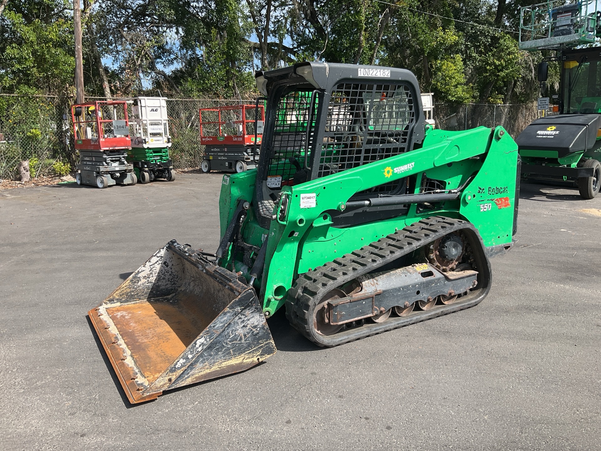 2018 Bobcat T550 Compact Track Loader