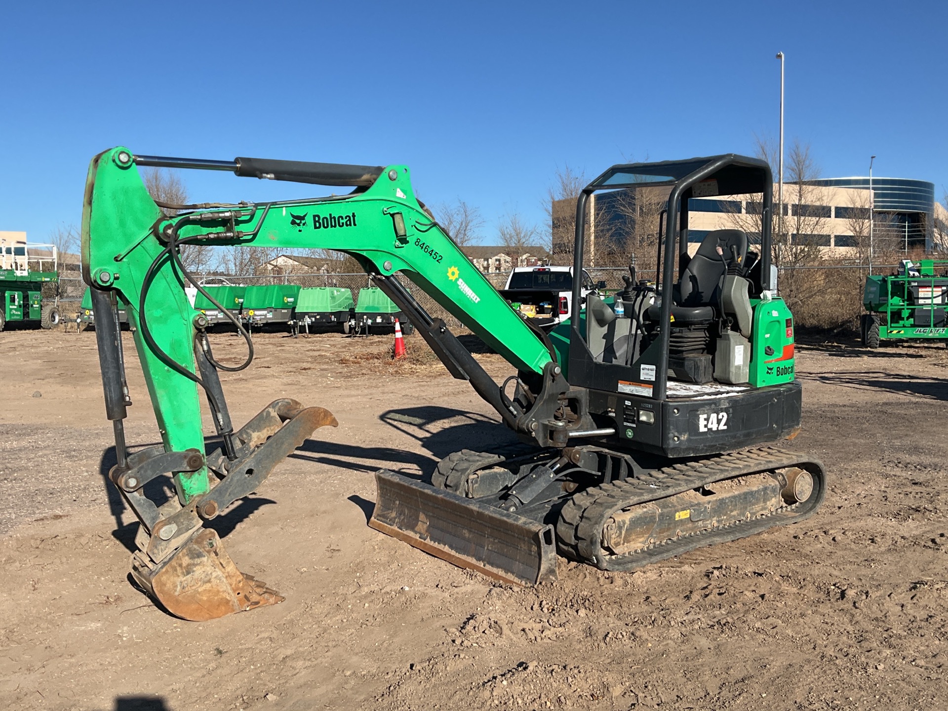 2016 Bobcat E42 Mini Excavator