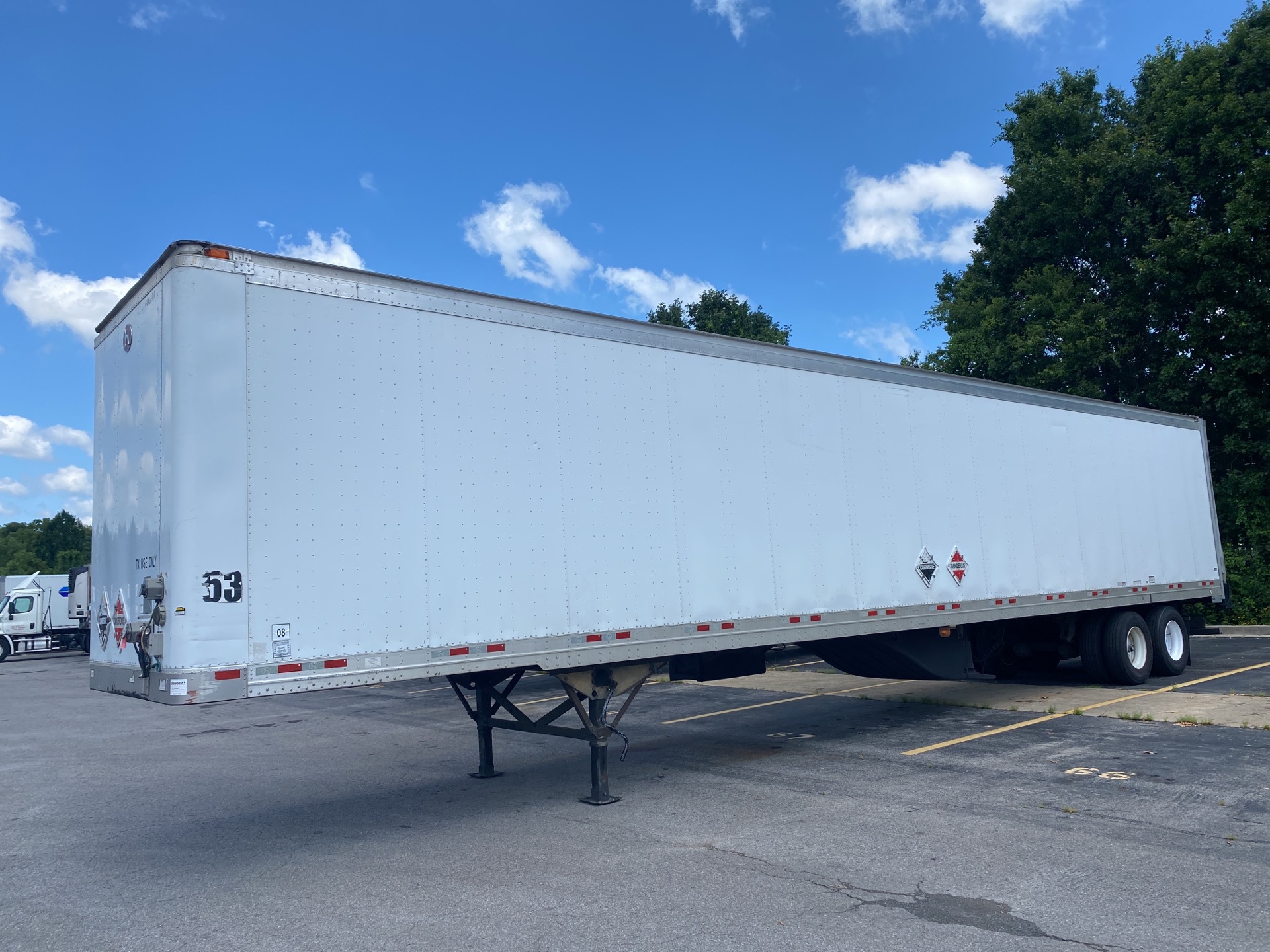 2014 Great Dane 53 ft x 102 in T/A Van Trailer