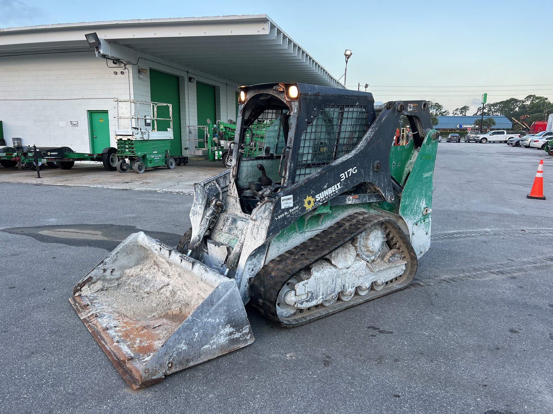 2017 John Deere 317G Compact Track Loader