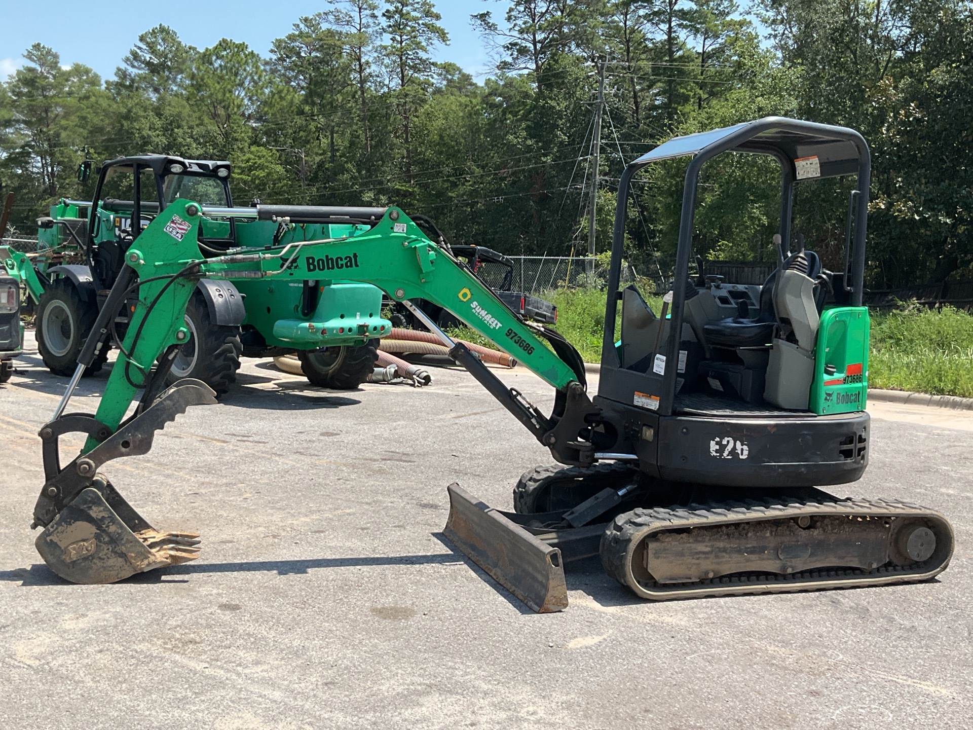 2017 Bobcat E26 Mini Excavator