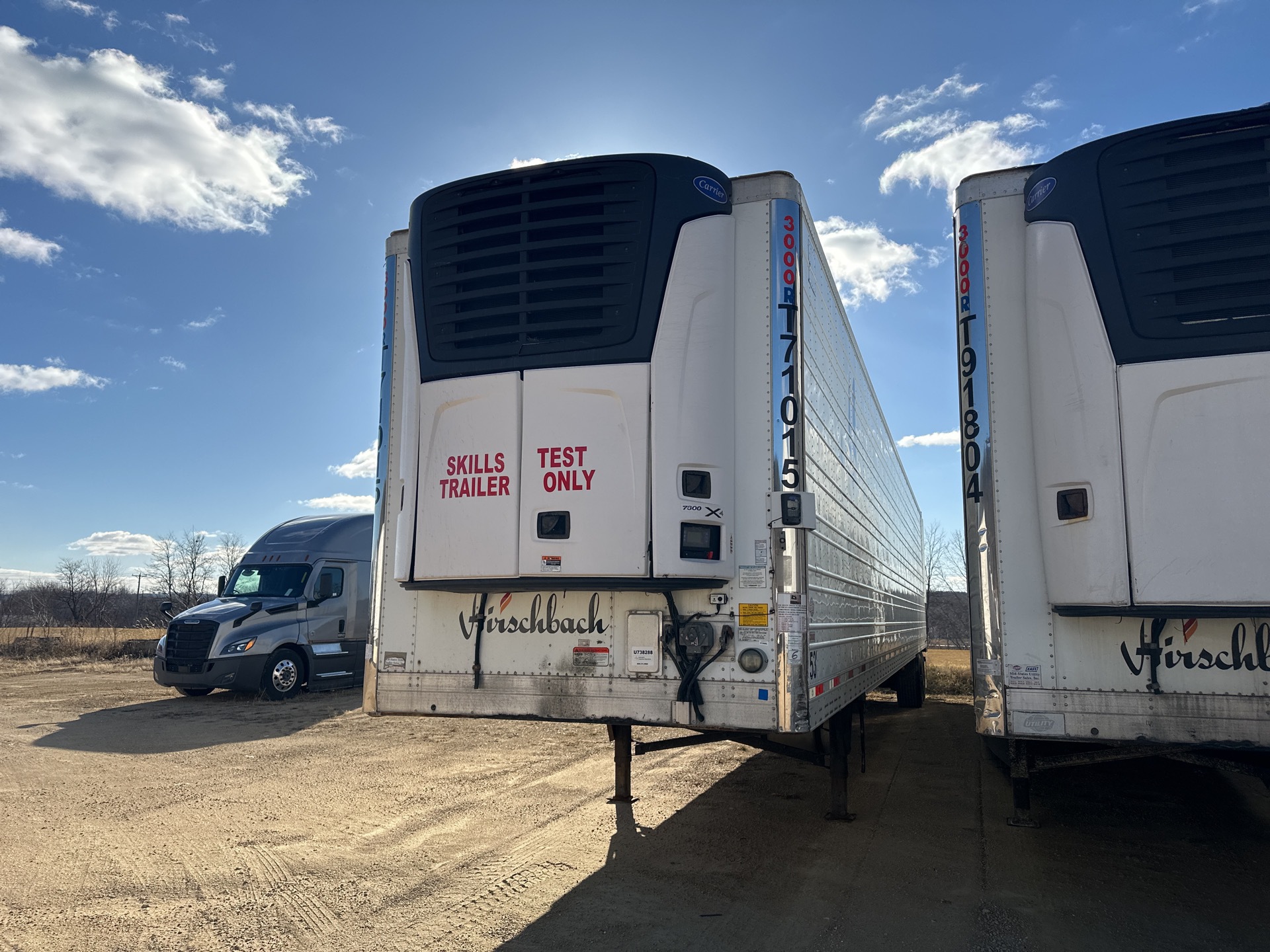 2017 Utility VS2RA 53 ft x 102 in T/A Refrigerated Trailer