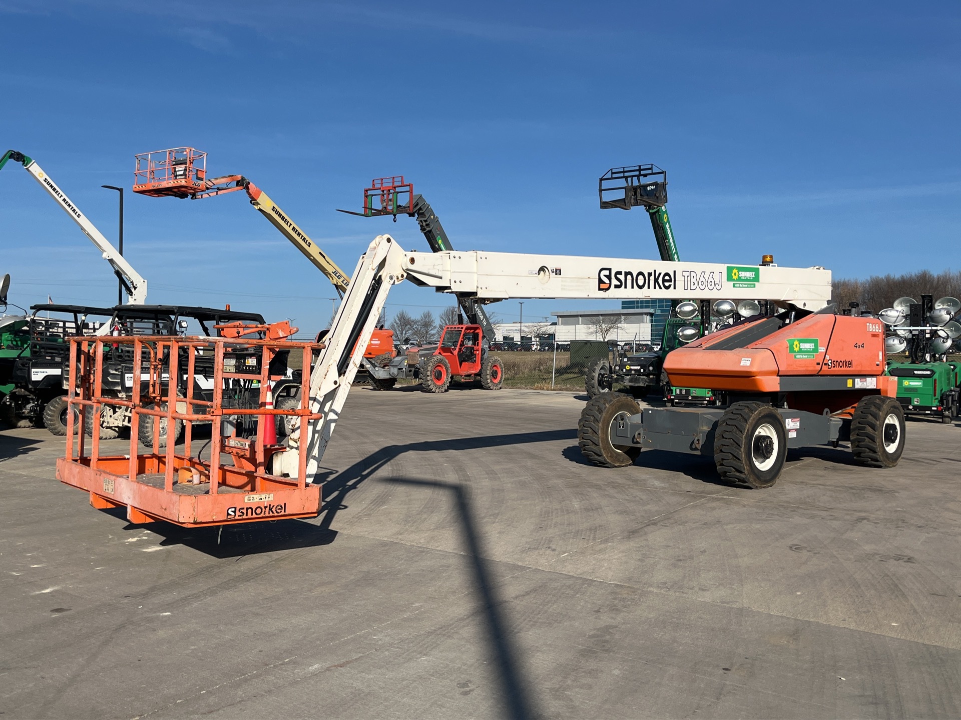 2016 Snorkel TB-66J 4WD Diesel Telescopic Boom Lift