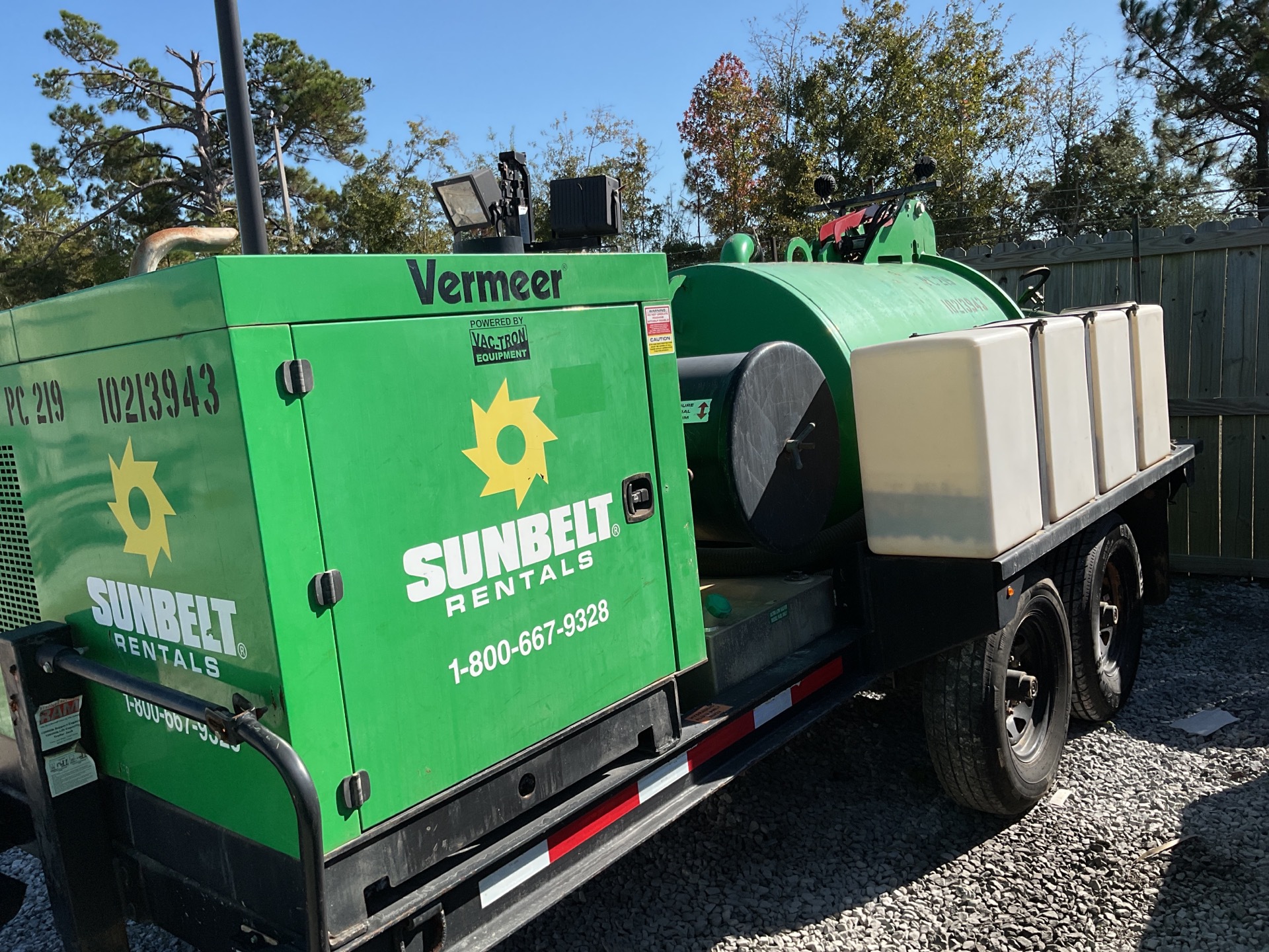 2019 Vermeer Vac-Tron LP573SDT T/A Vacuum Excavation Unit