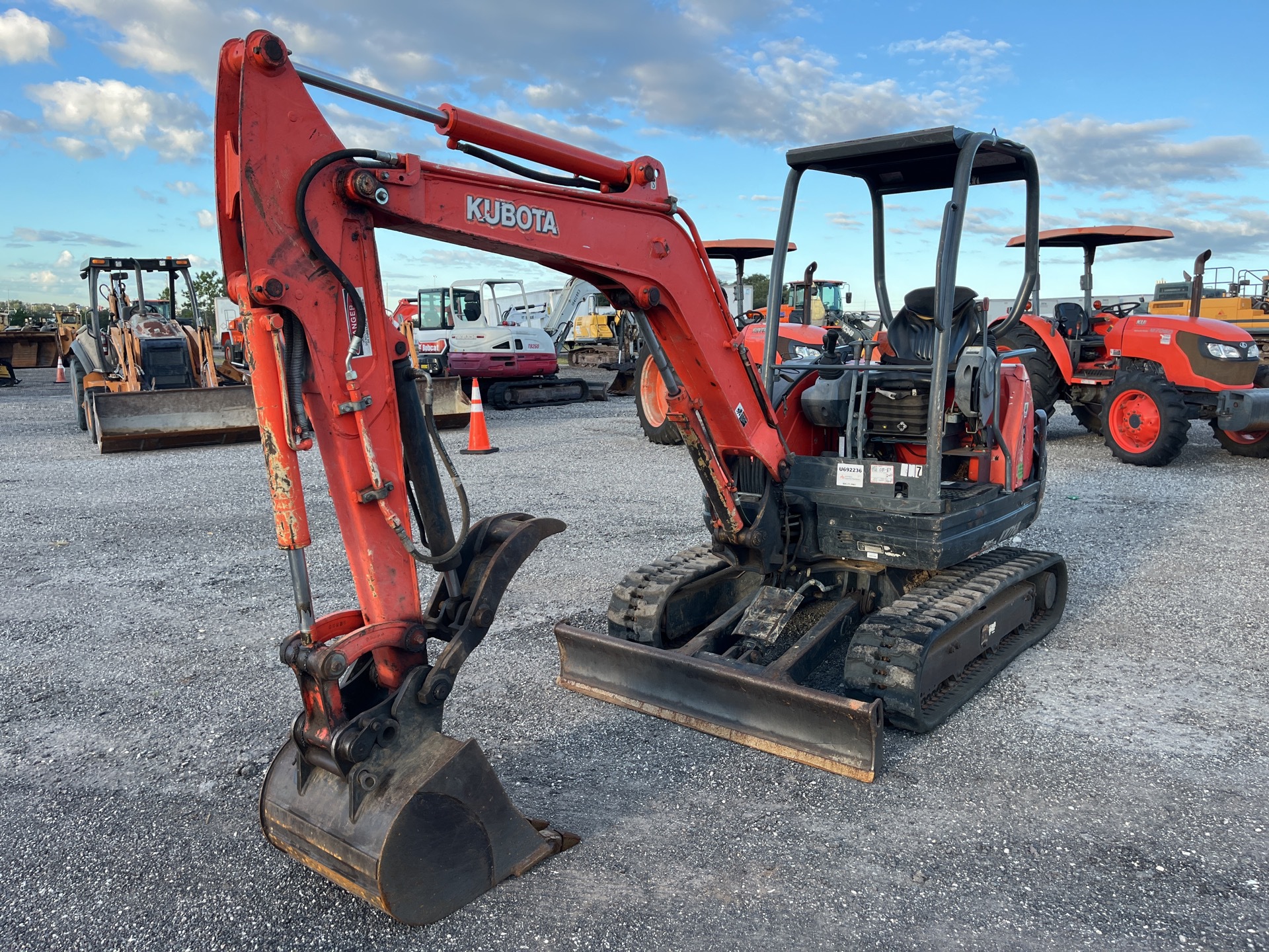 2018 Kubota KX71-3S Mini Excavator