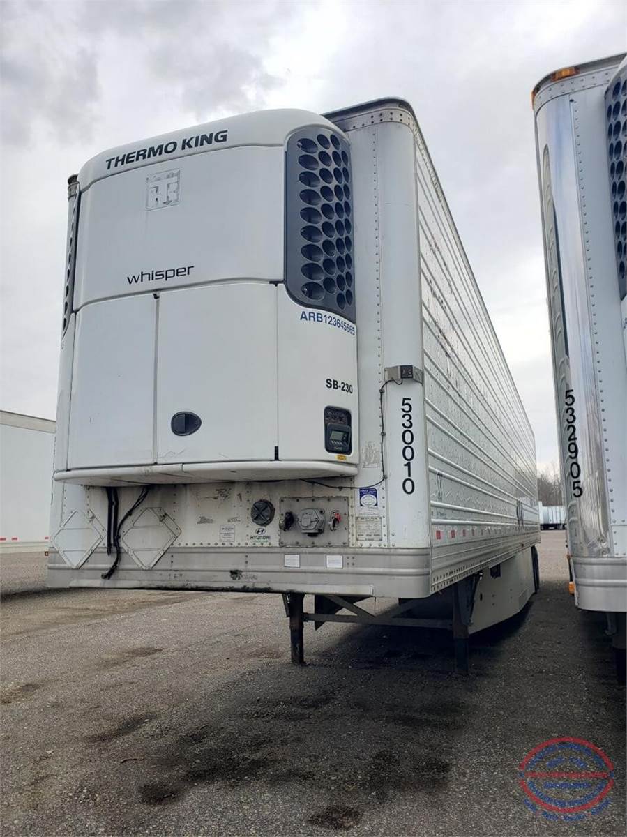 2014 Hyundai (7) 53FT REEFERS- DUCT FLOOR- E TRACK Reefer Trailer