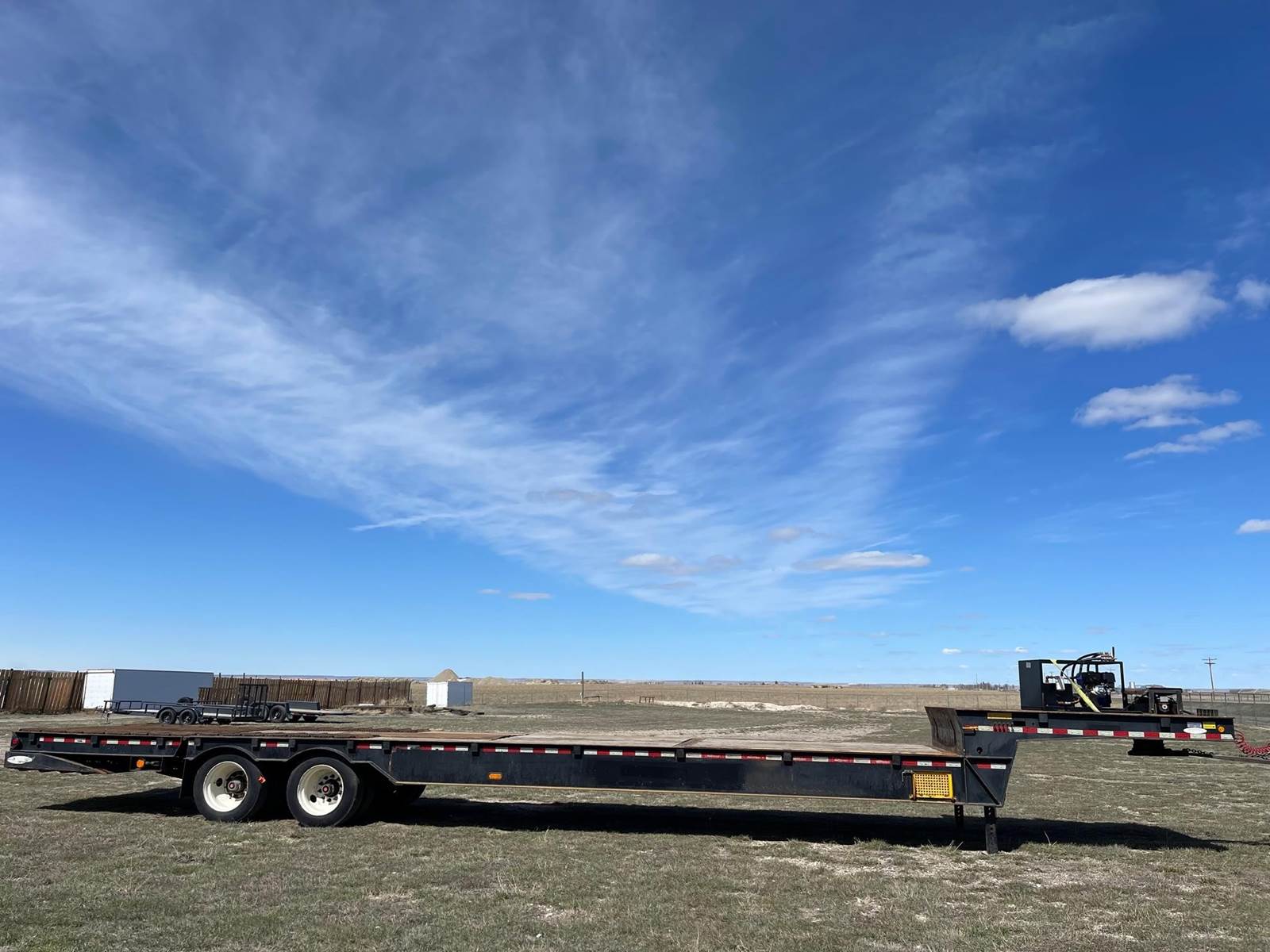 2013 Ledwell 48x102 Tandem Axle Steel Lowboy Trailer