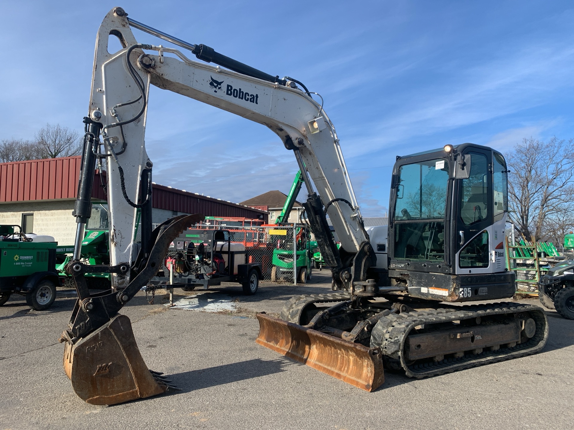 2017 Bobcat E85 Tracked Excavator