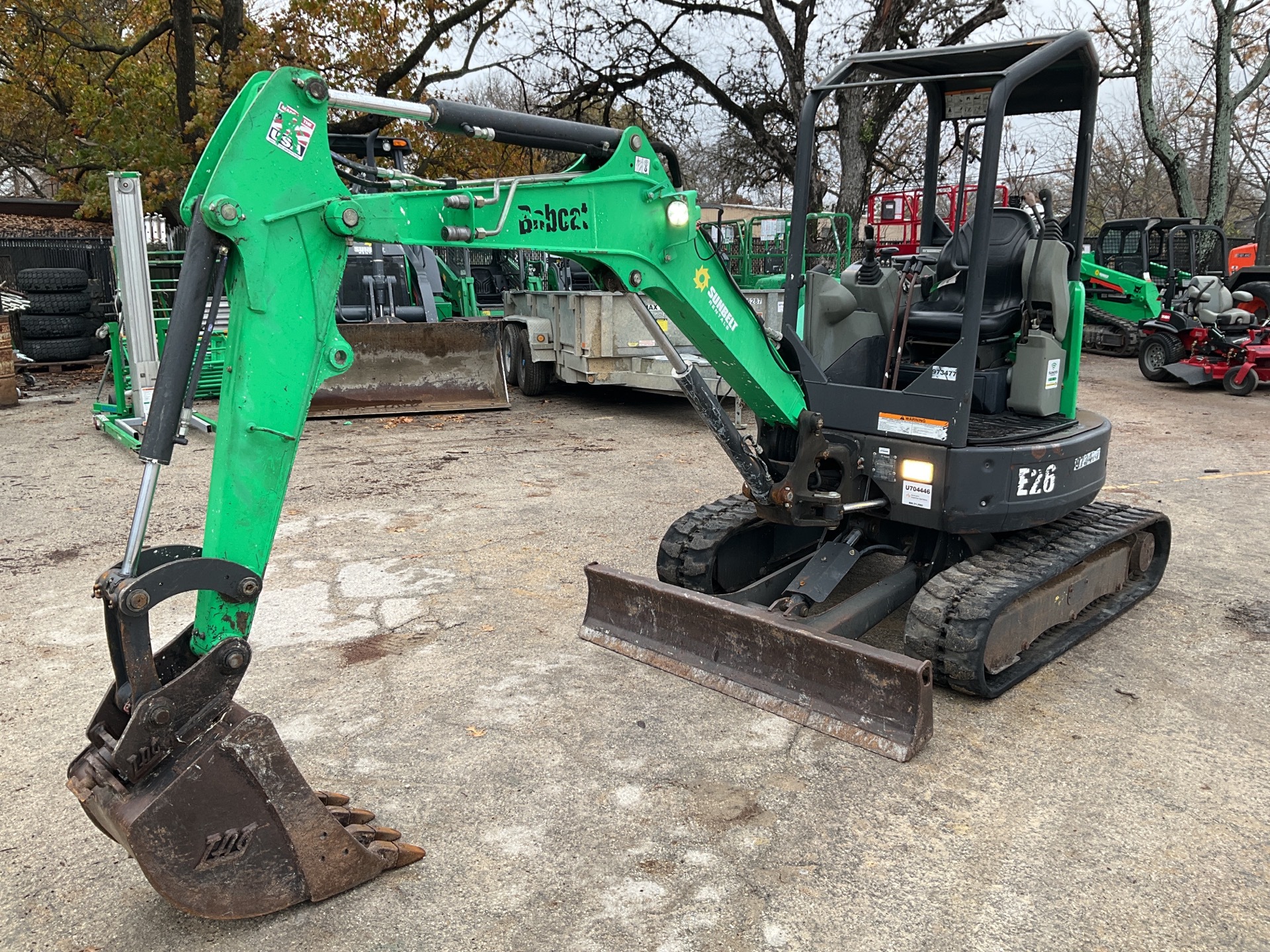 2017 Bobcat E26 Mini Excavator