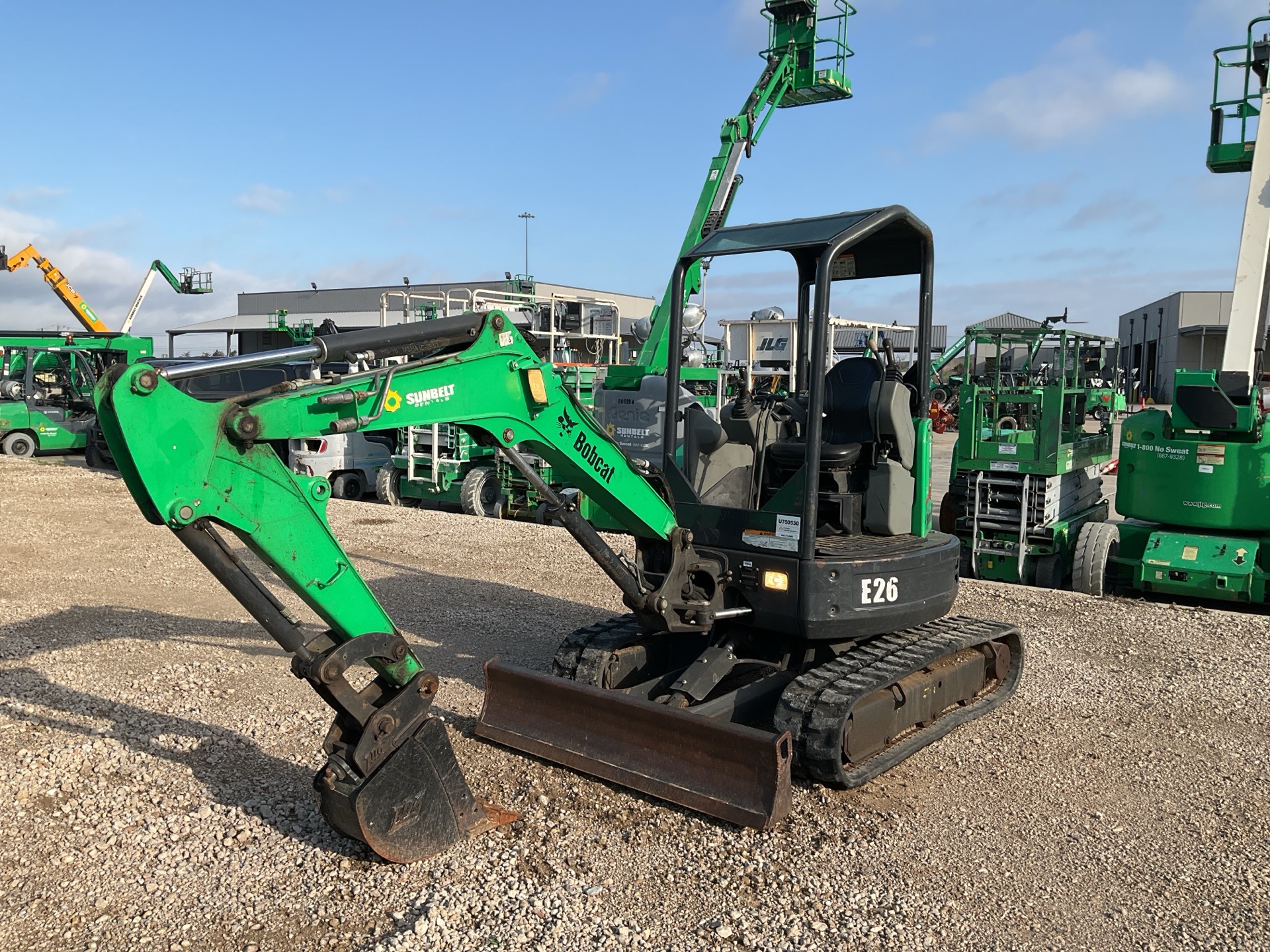 2018 Bobcat E26 Mini Excavator